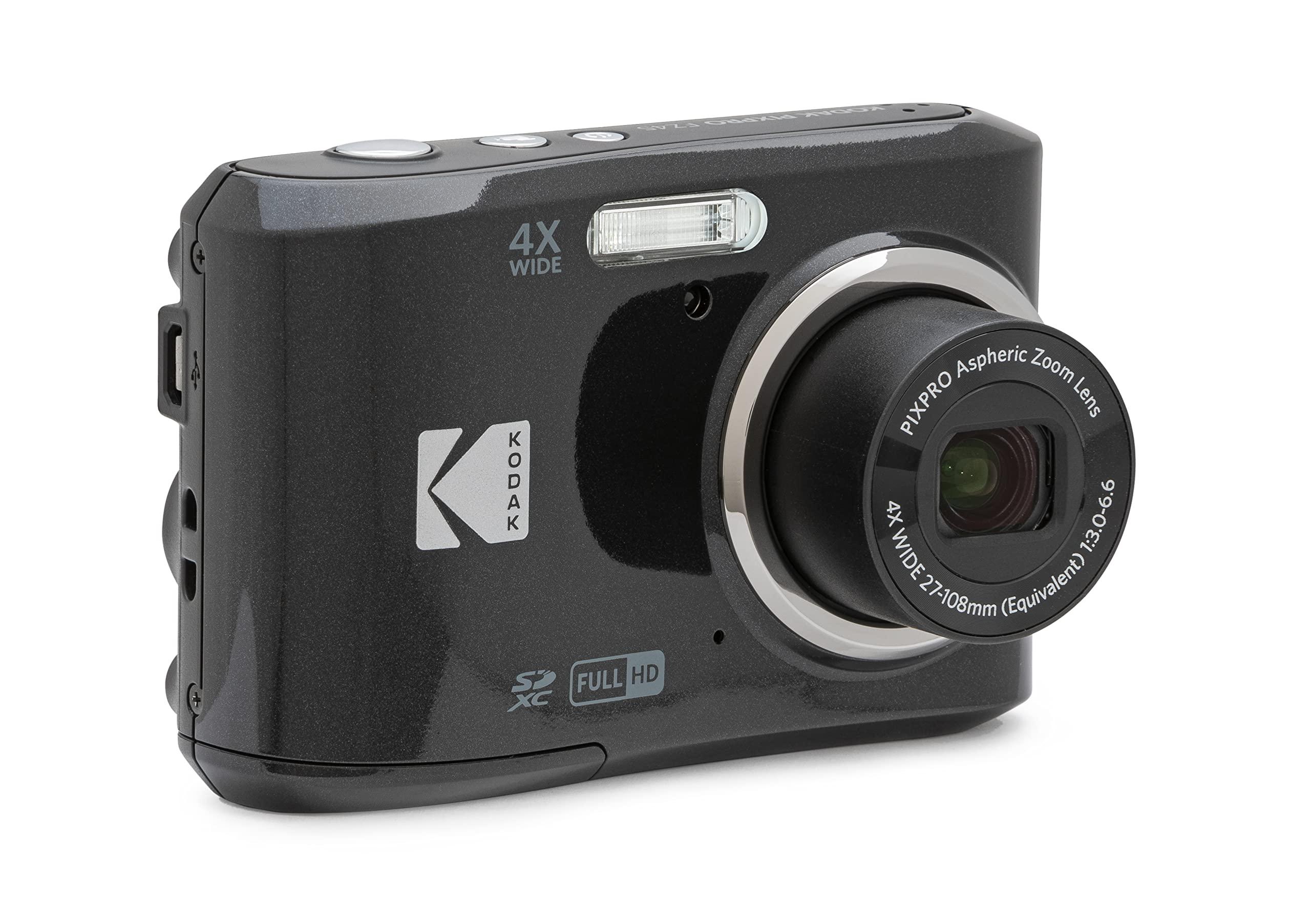 KODAK PIXPRO Friendly Zoom FZ45-BK 16MP Digital Camera with 4X Optical Zoom 27mm Wide Angle and 2.7" LCD Screen (Black) - Image 4
