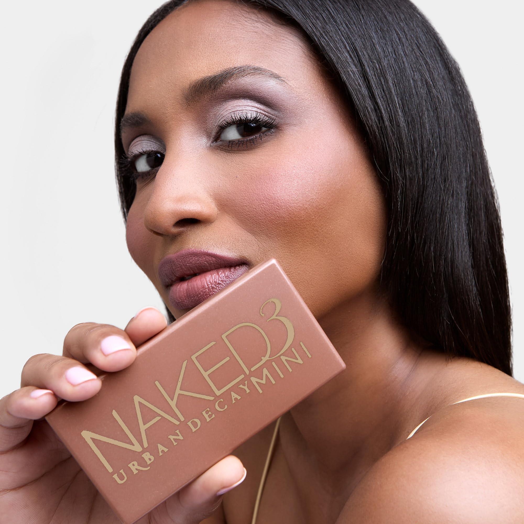 URBAN DECAY Naked 3 Mini, Soft Pink Neutral Eyeshadow Palette, Matte & Shimmer Finish, 6 Rosy Nude Eye Shadows, Natural Everyday to Smokey Eye Makeup Looks, Travel Friendly Size, Vegan, Cruelty-free - Image 8