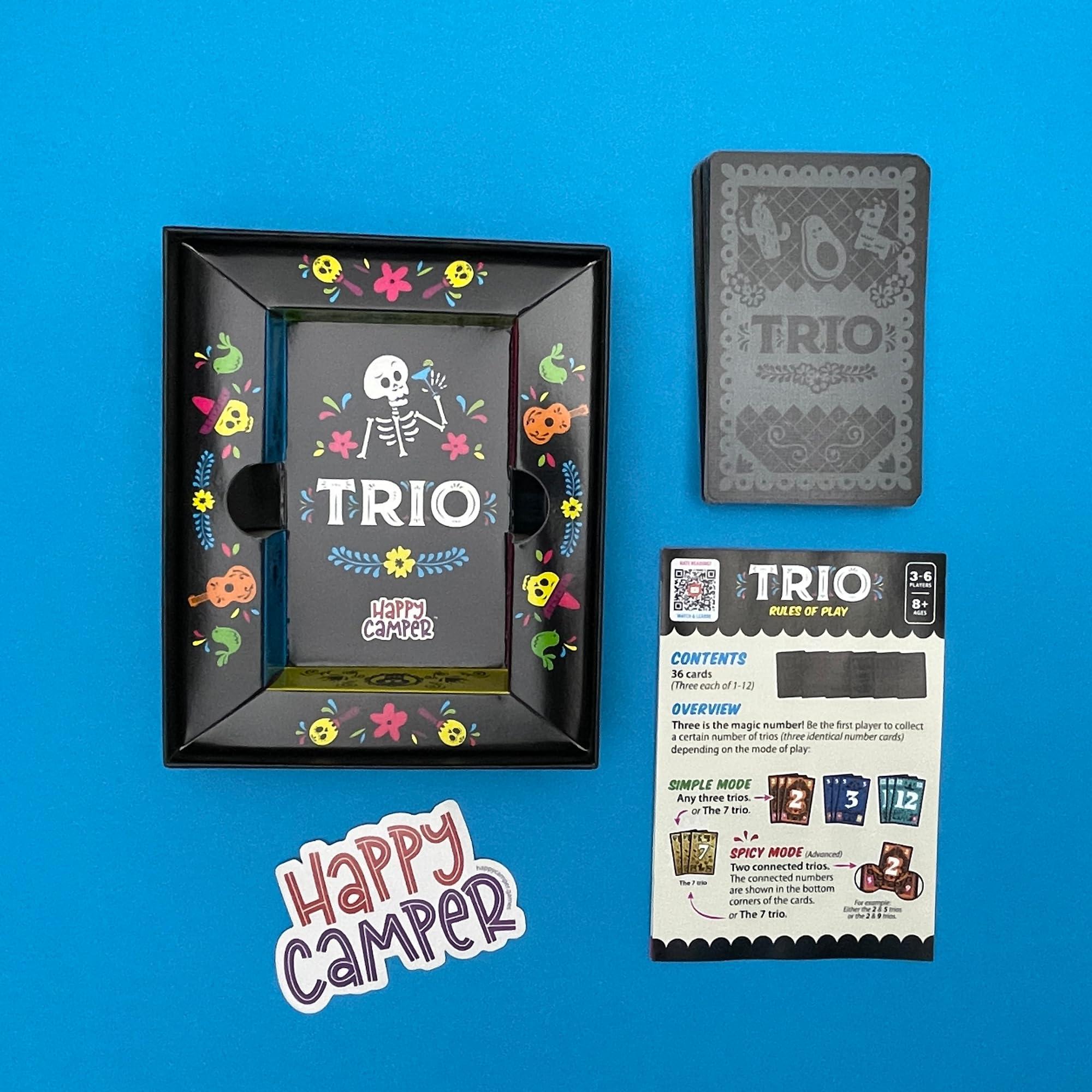 Happy Camper - Trio | Hottest New Family Game | Award-Winning | French Game-of-The-Year | Perfect for Game Night | 3-6 Players | Ages 8+ - Image 5