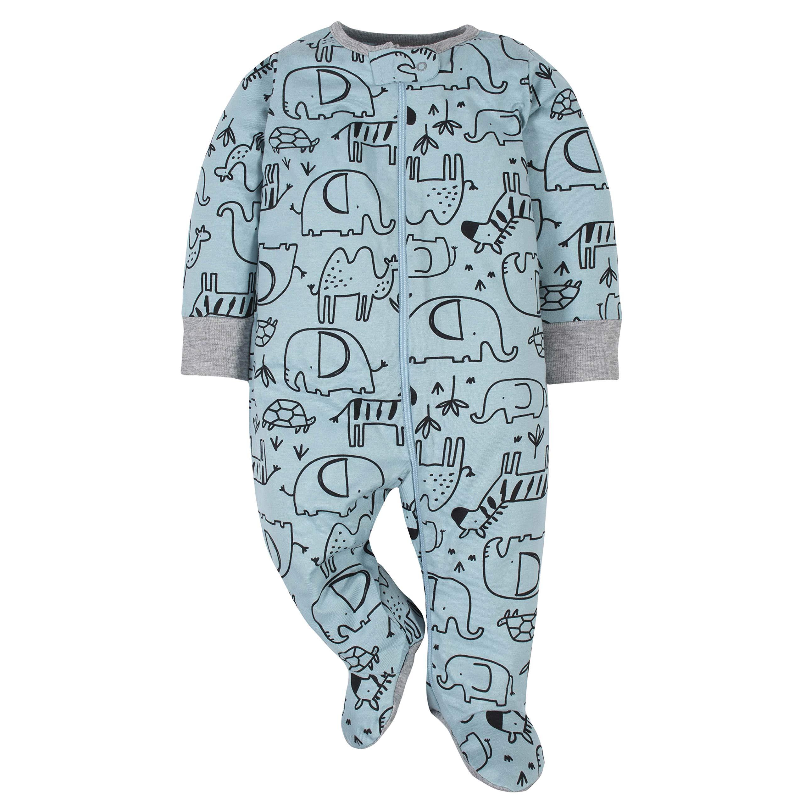 Gerber Baby Boys 4 Pack Sleep 'N Play Footie - Image 4