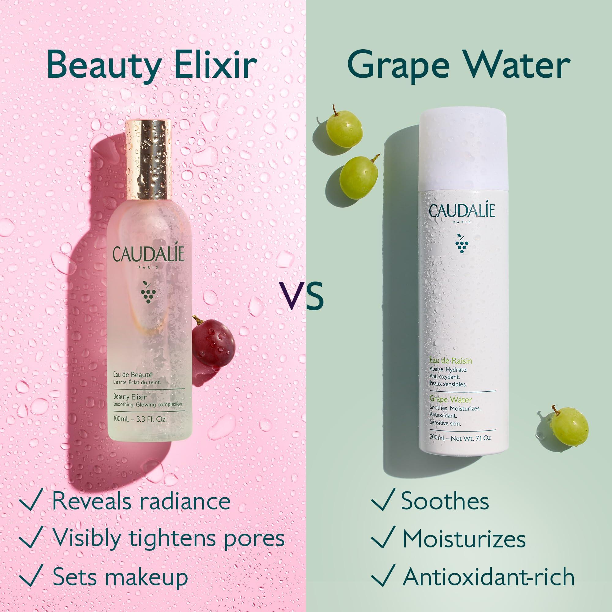 Caudalie Beauty Elixir Face Mist: Toner That Tightens Pores + Reduces Dullness + Sets Makeup - Image 7