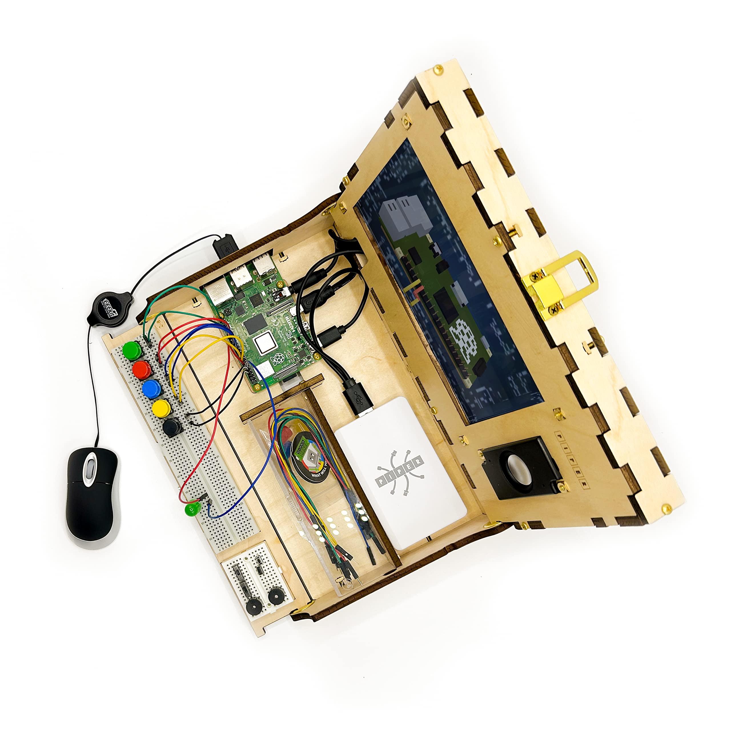 Piper Computer Kit: Award-Winning Build-A-Computer Age 8+ STEAM Learning, with Raspberry Pi, Drag-n-Drop Coding, StoryMode, Games, Python, and Amazing Projects! - Image 9