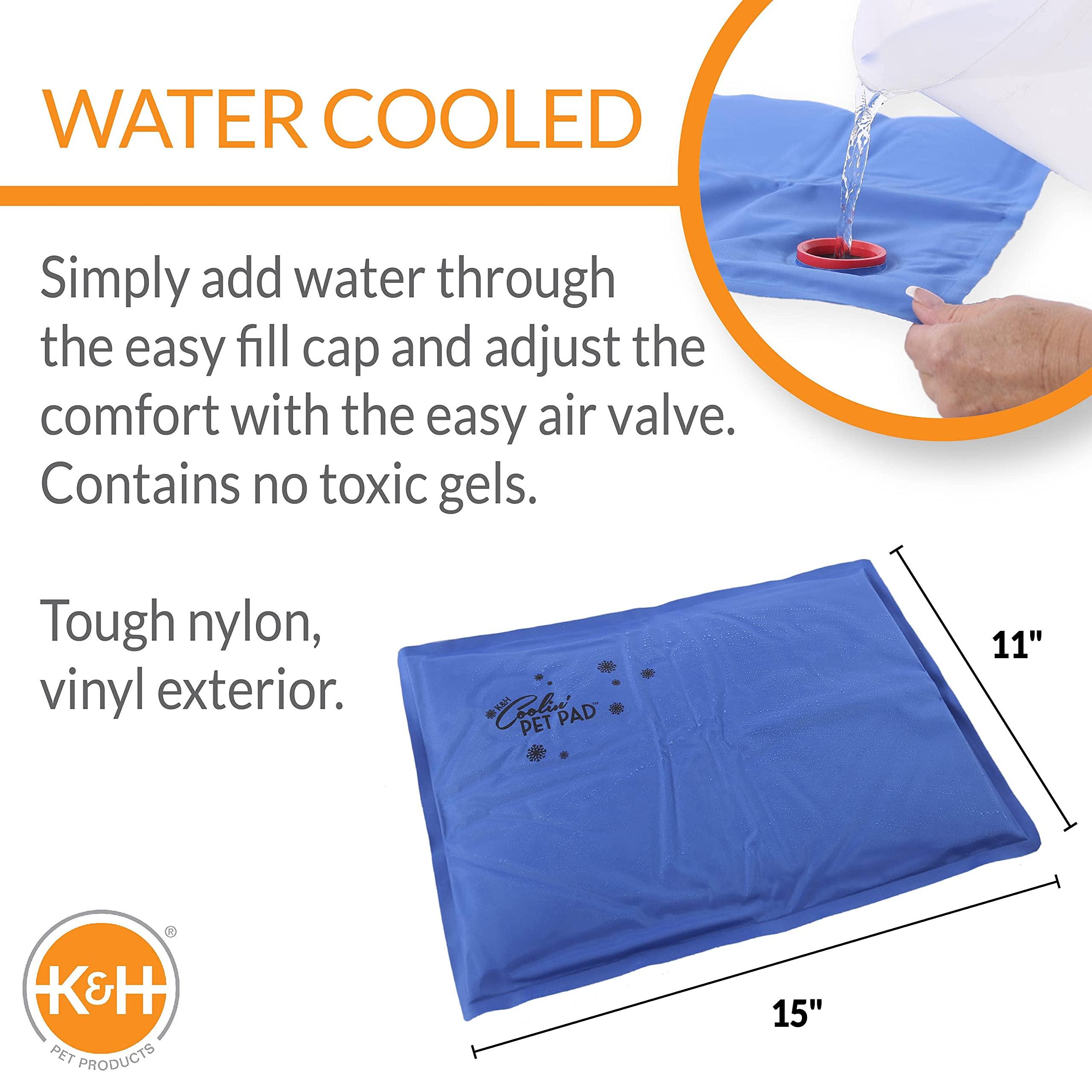 K&H Pet Products Coolin' Pet Pad Blue Small 11 X 15 Inches - Image 2