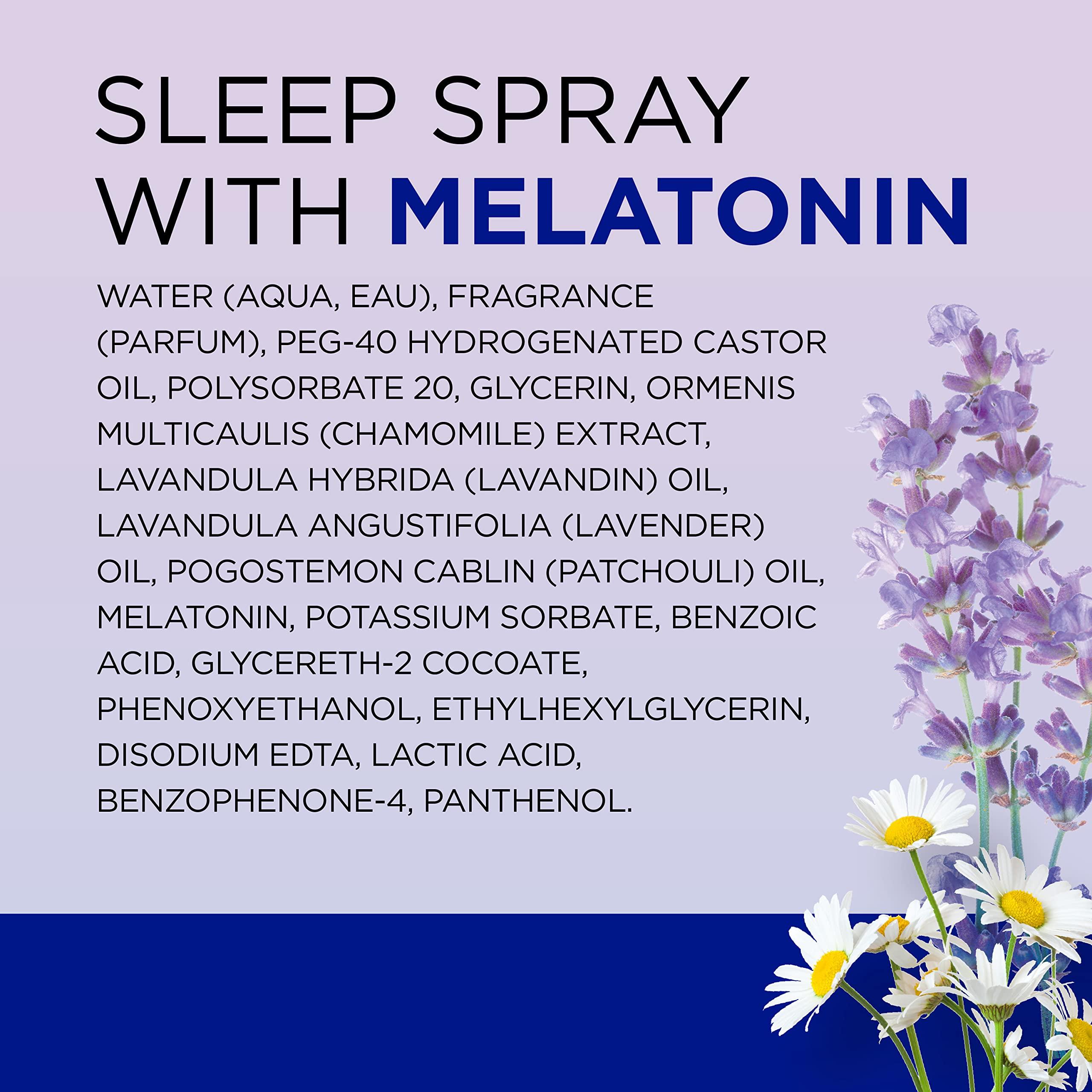Dr Teal's Sleep Spray with Melatonin & Essential Oil Blend, 6 fl oz (Pack of 3) - Image 11
