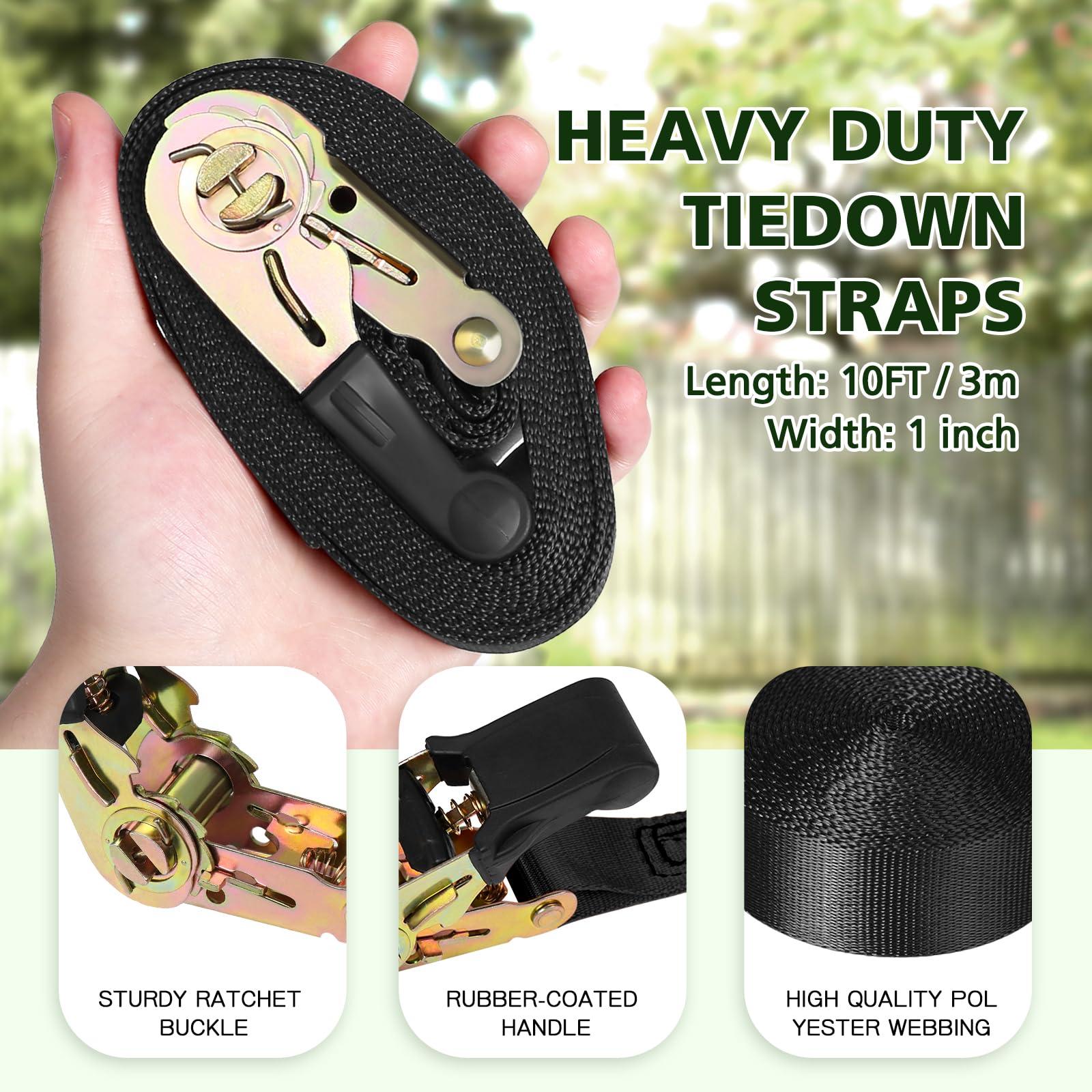 TOPNEW 12 Ninja Tree Climbing Holds for Kids Climber, Adult Climbing Rocks with 6 Ratchet Straps for Outdoor Ninja Warrior Obstacle Course Training - Image 6