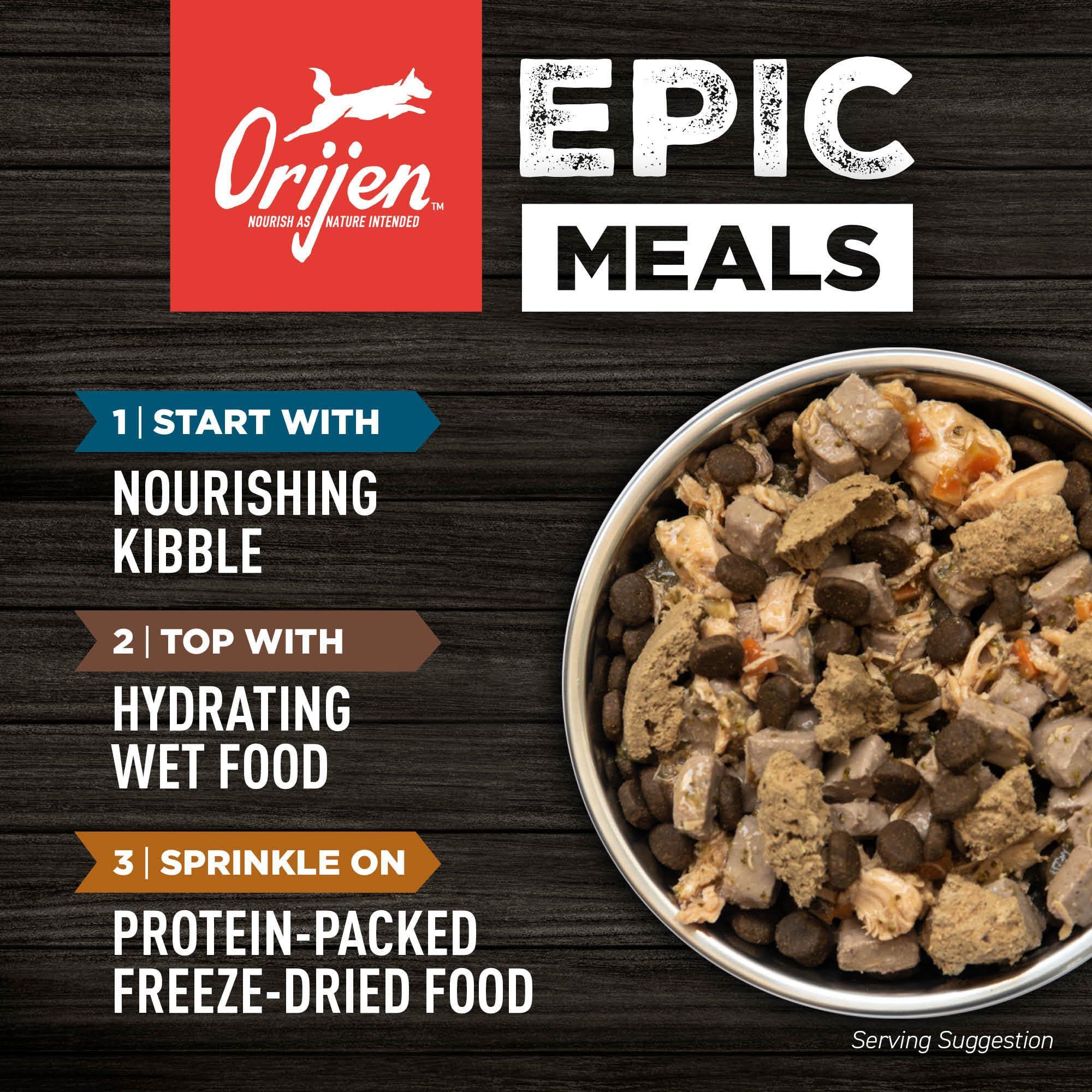ORIJEN Grain Free, High Protein Dry Dog Food Small Breed Recipe, 4lb Bag - Image 9