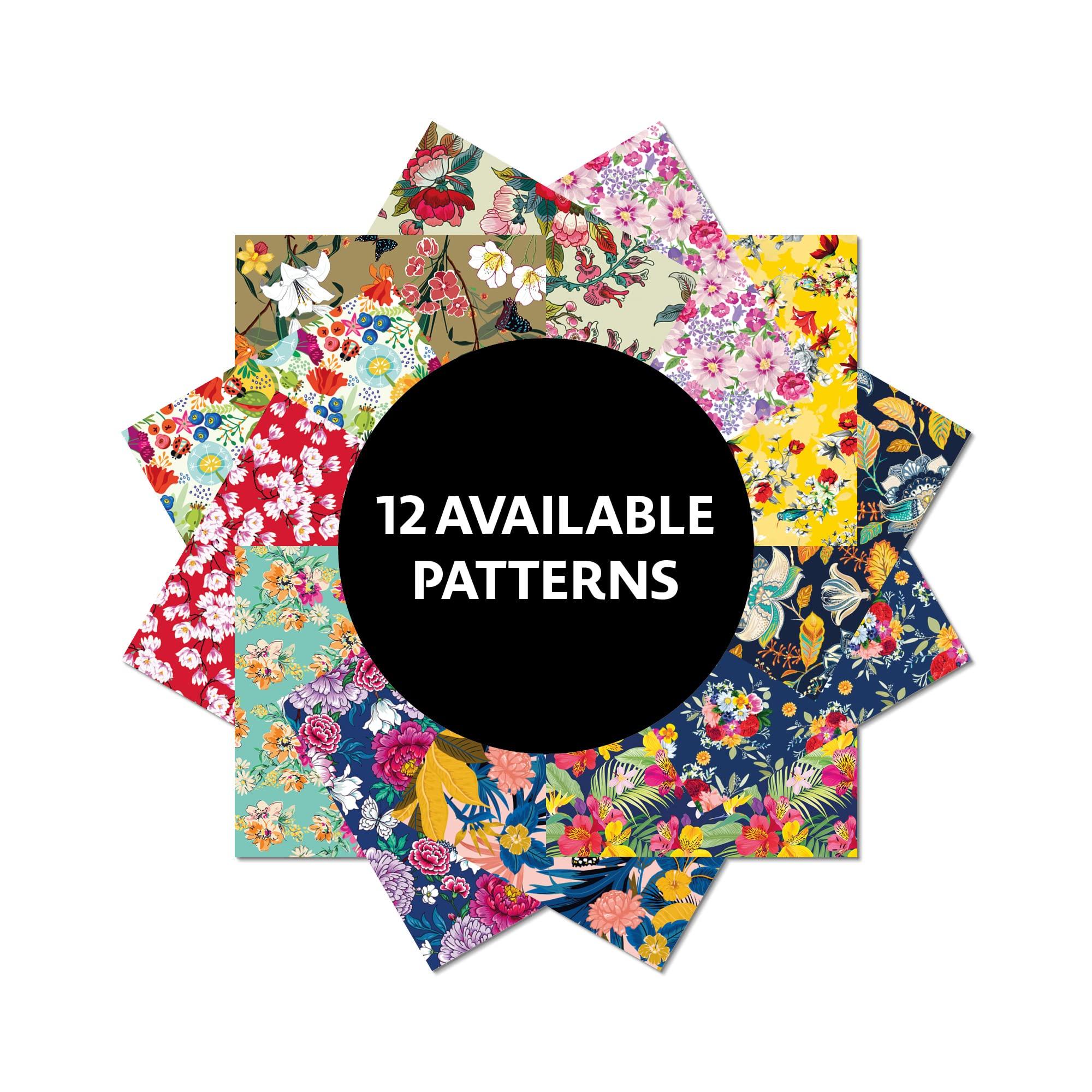 Origami Paper 500 sheets Flower Patterns 6" (15 cm): Tuttle Origami Paper: Double-Sided Origami Sheets Printed with 12 Different Patterns (Instructions for 6 Projects Included) - Image 18