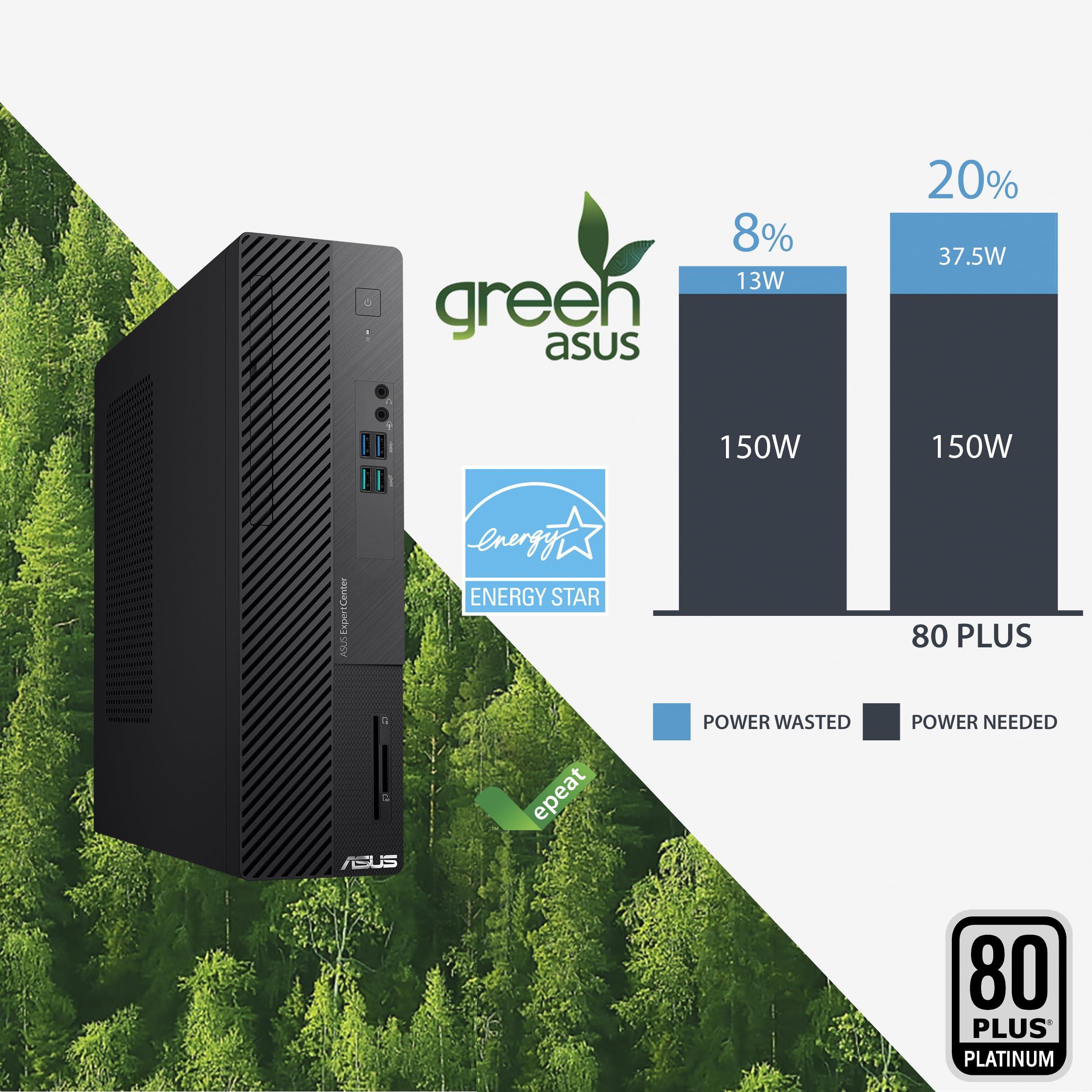 ASUS ExpertCenter D5 Small Form Factor Desktop PC, Intel Core i7-13700, 16GB DDR4 RAM, 1TB PCIe SSD, Windows 11 Pro, Black, D500SE-AH704 - Image 6