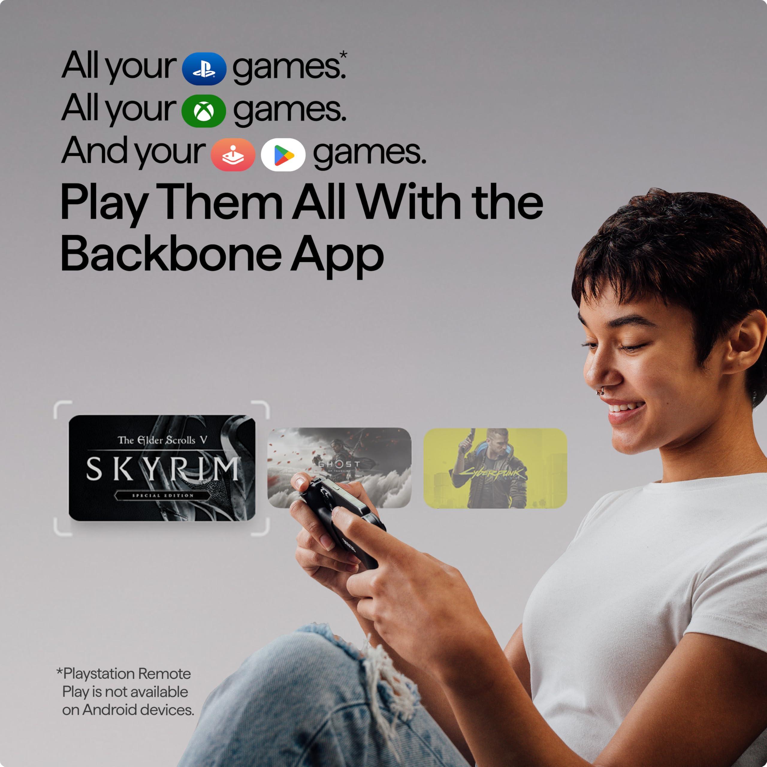 BACKBONE One Mobile Gaming Controller for Android and iPhone 15/16 Series (USB-C) - 2nd Gen - Turn Your Phone into a Gaming Console - Play Xbox, PlayStation, Call of Duty, Roblox, Fortnite & More - Image 4
