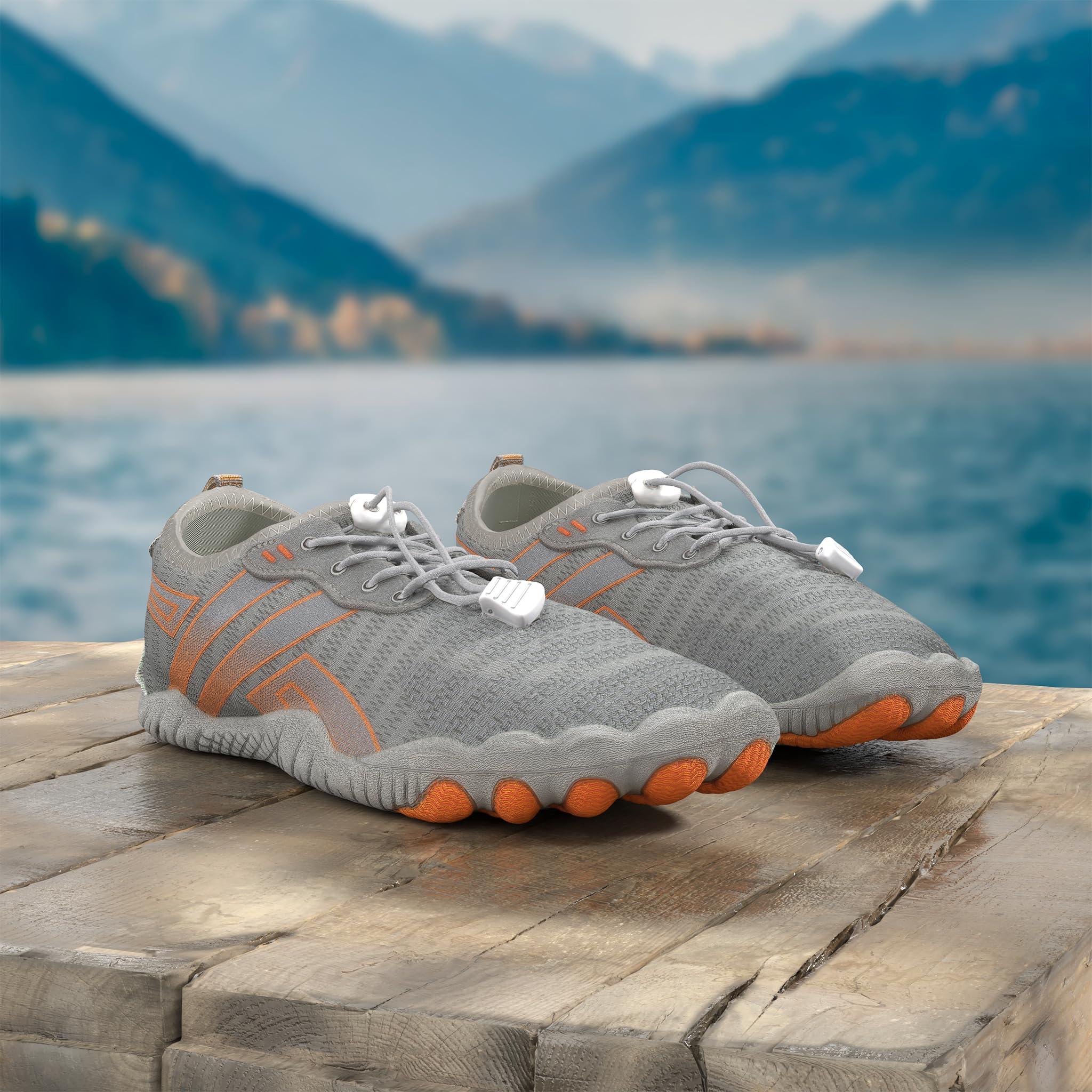 Water Shoes Mens Women Barefoot Shoes Quick Dry Aqua Outdoor Sports for Swim Pool Beach Surf Walk Water Yoga River Lake Hiking Kayaking - Image 2