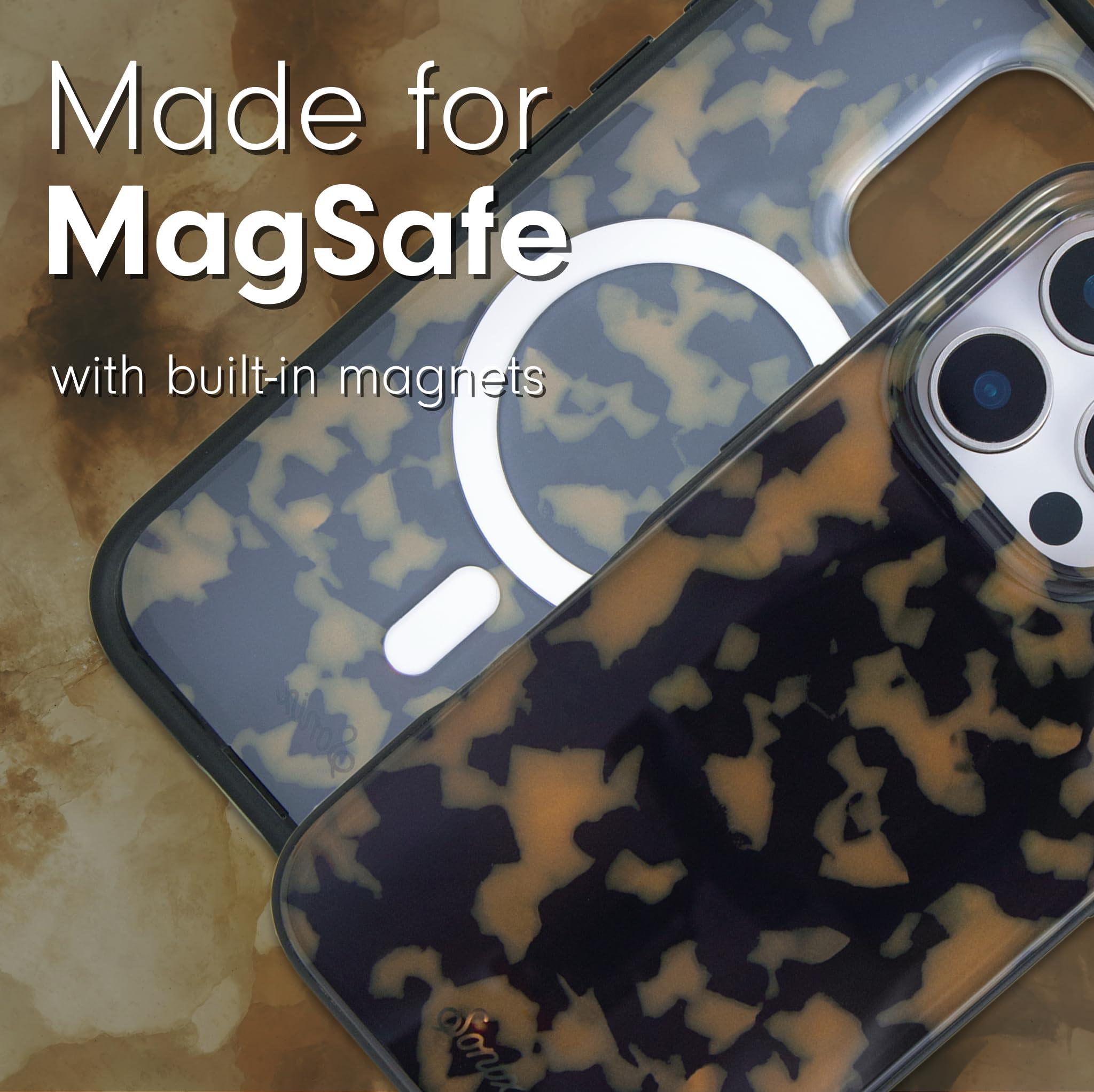 Sonix Case for iPhone 16 Pro Max | Compatible with MagSafe | 10ft Drop Tested | Tortoiseshell | Brown Tort - Image 2