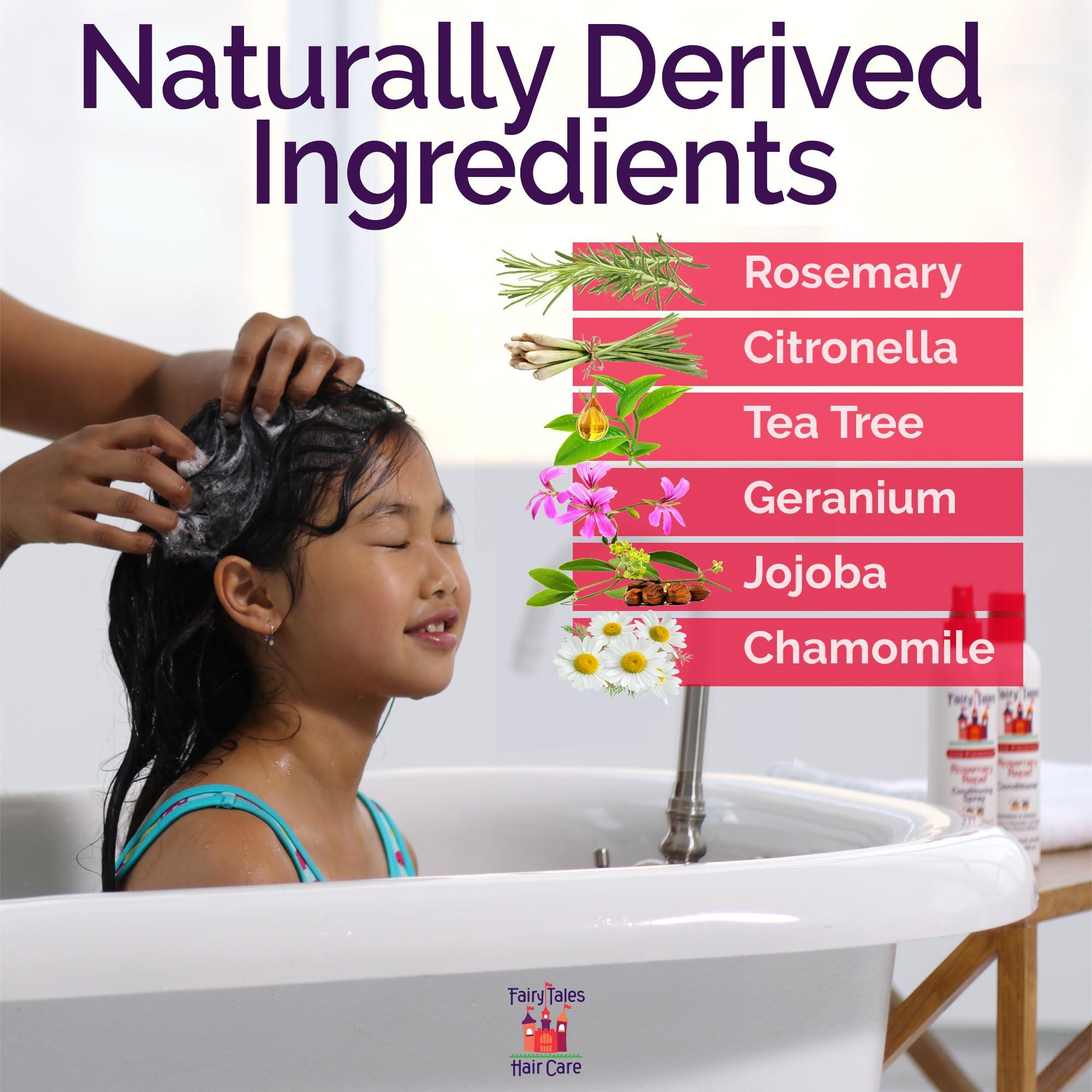 Fairy Tales Rosemary Repel Daily Kids Conditioner– Kids Like the Smell, Lice Do Not, 32 fl oz. (Pack of 1) - Image 3
