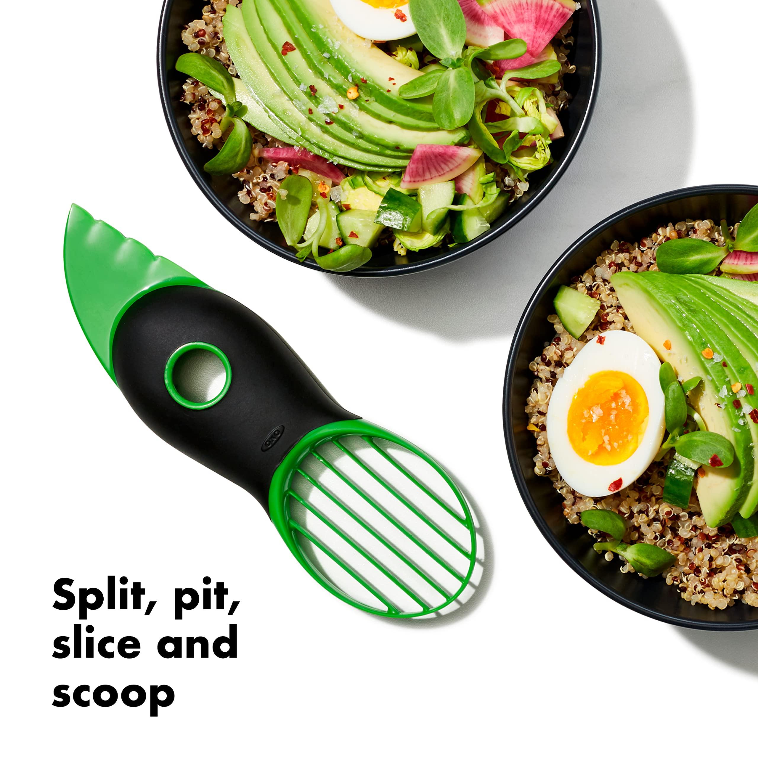 OXO Good Grips 3-in-1 Avocado Slicer - Green - Image 4