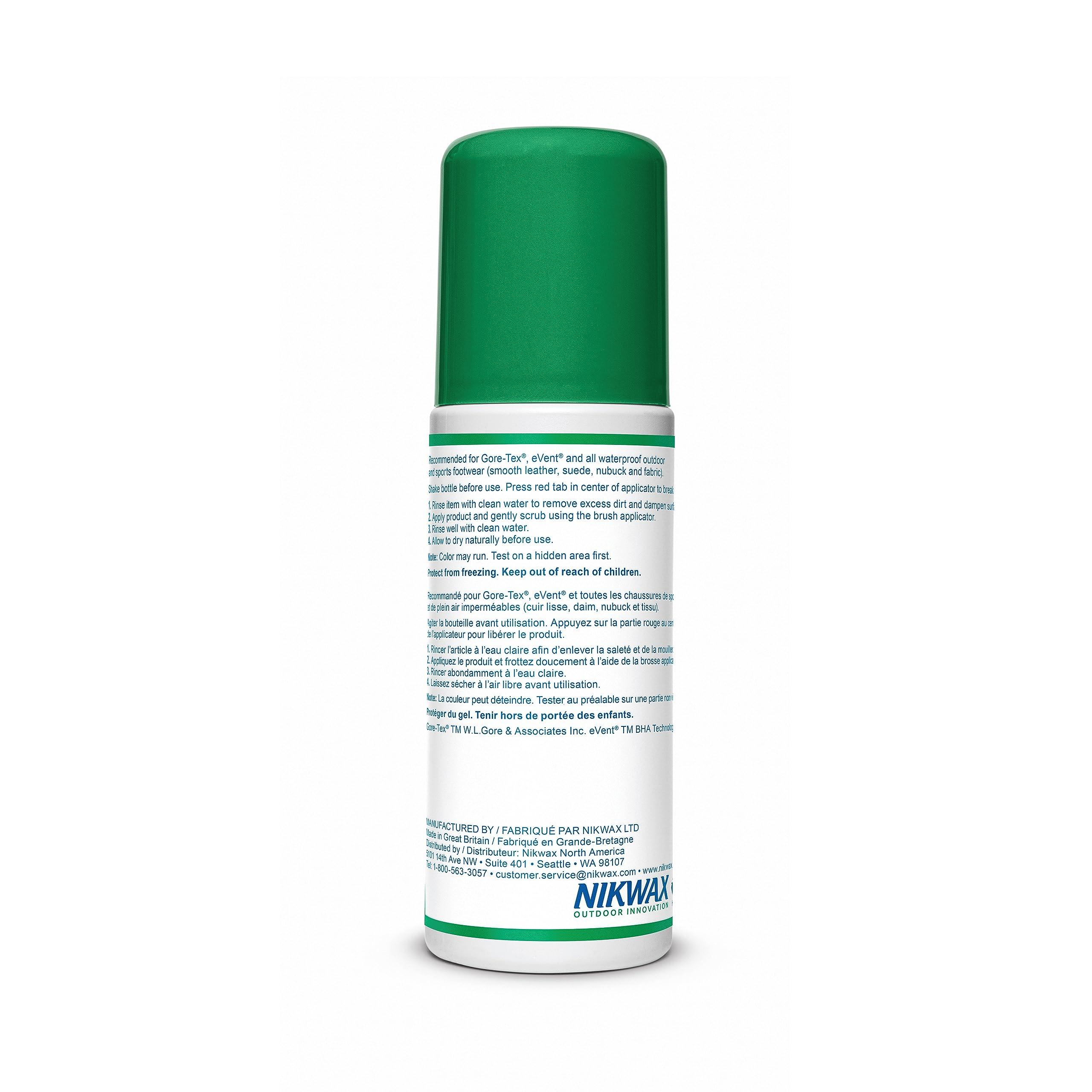 Nikwax Footwear Cleaning Gel, Shoe Care, Boot Cleaner for Suede, Leather, Fabric & Synthetic Materials, Safe for Gore-Tex, Waterproof, DWR - Image 2