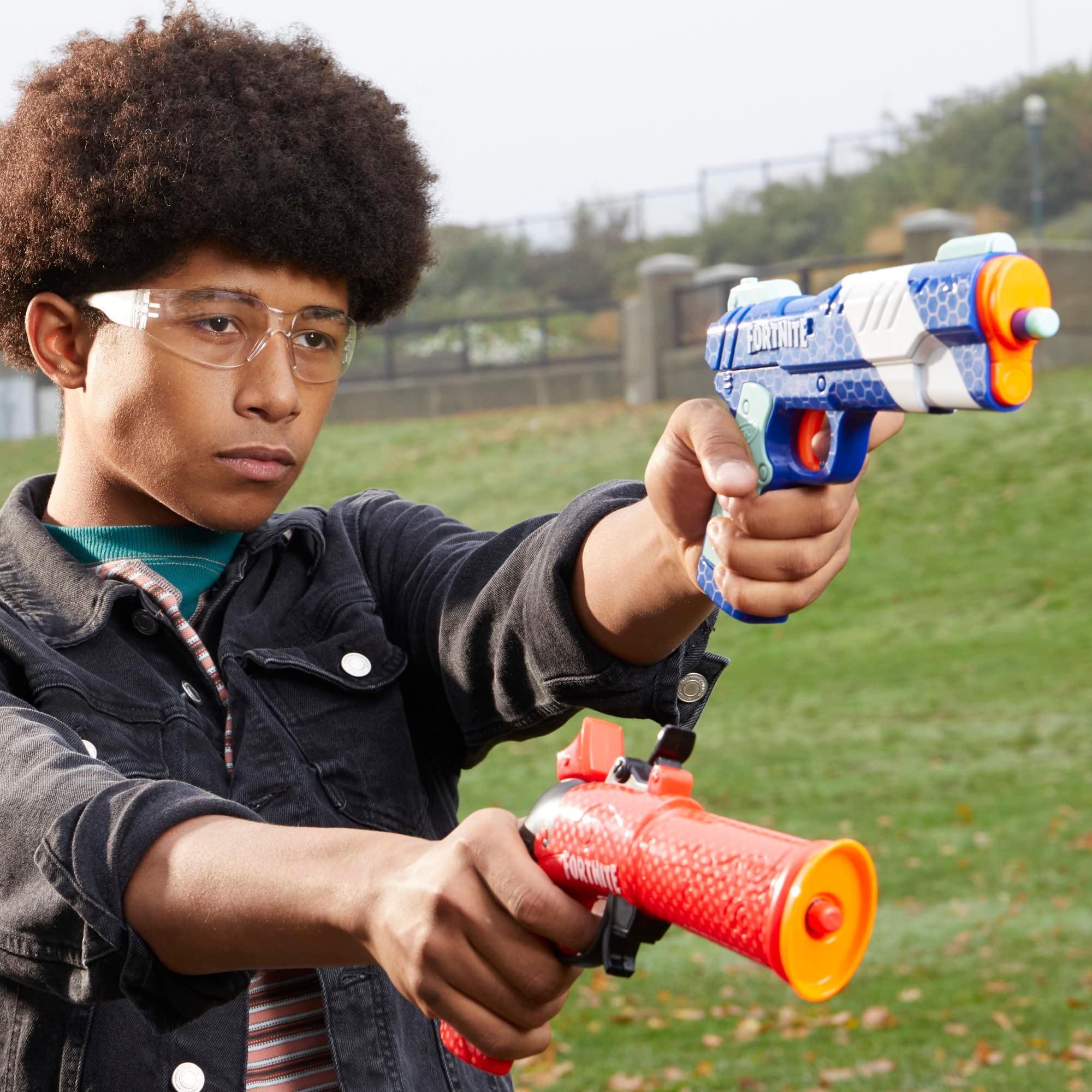 Nerf Fortnite Dual Pack Includes 2 Blasters (Flint-Knock & LP) and 6 Elite Foam Darts - Image 5