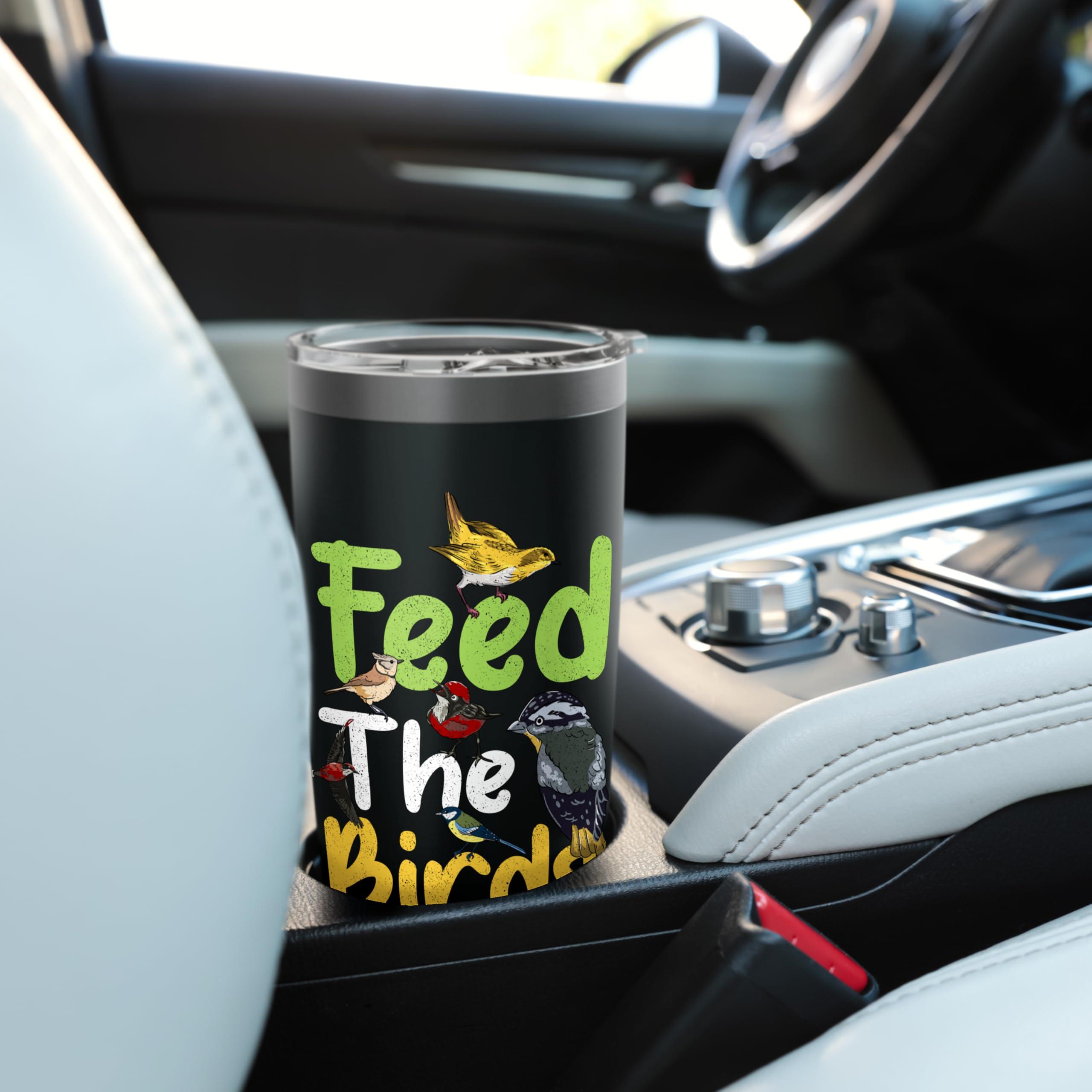 Bird Feeder - Feed The Birds Stainless Steel Insulated Tumbler - Image 2