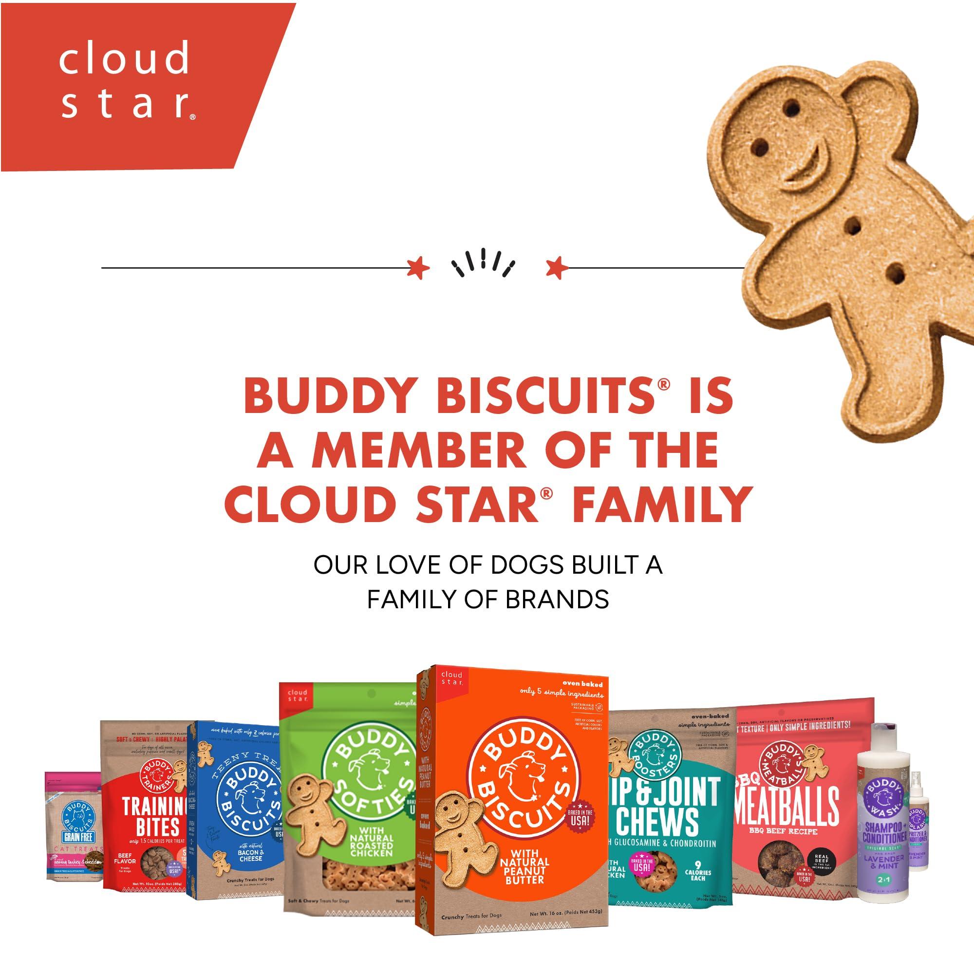 Buddy Biscuit Softies 5 oz. Pouch, Grain-Free Soft & Chewy, Natural Peanut Butter Flavor Dog Treats, Oven Baked in the USA - Image 11