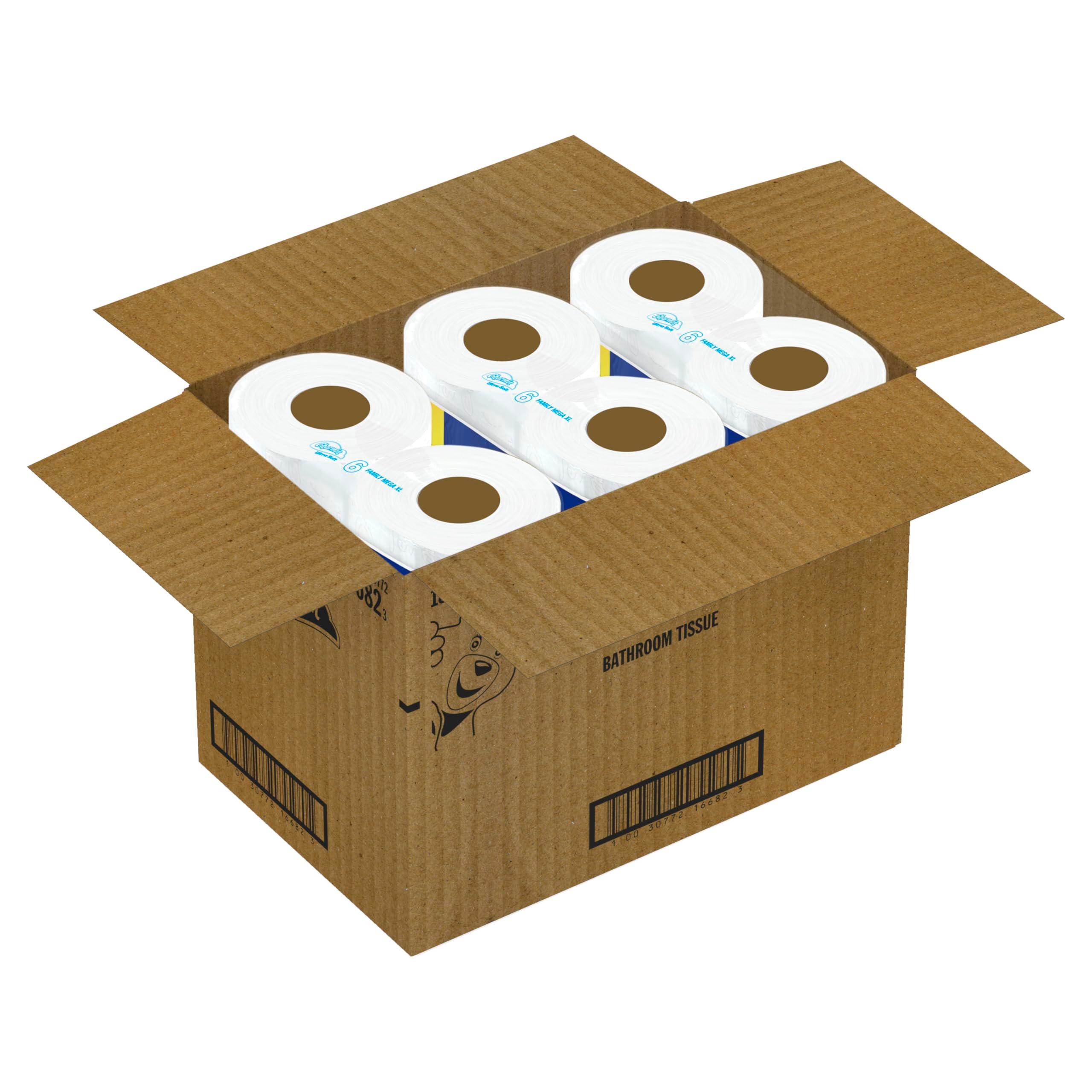 Charmin Toilet Paper Ultra Soft Cushiony Touch, 18 Family Mega XL Rolls = 126 Regular Rolls - Image 14