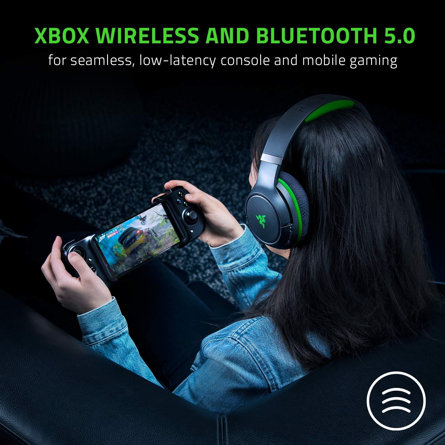 Wireless Xbox Gaming Headset: Razer Kaira Pro with Titanium Drivers & Supercardioid Mic - Black - Image 7
