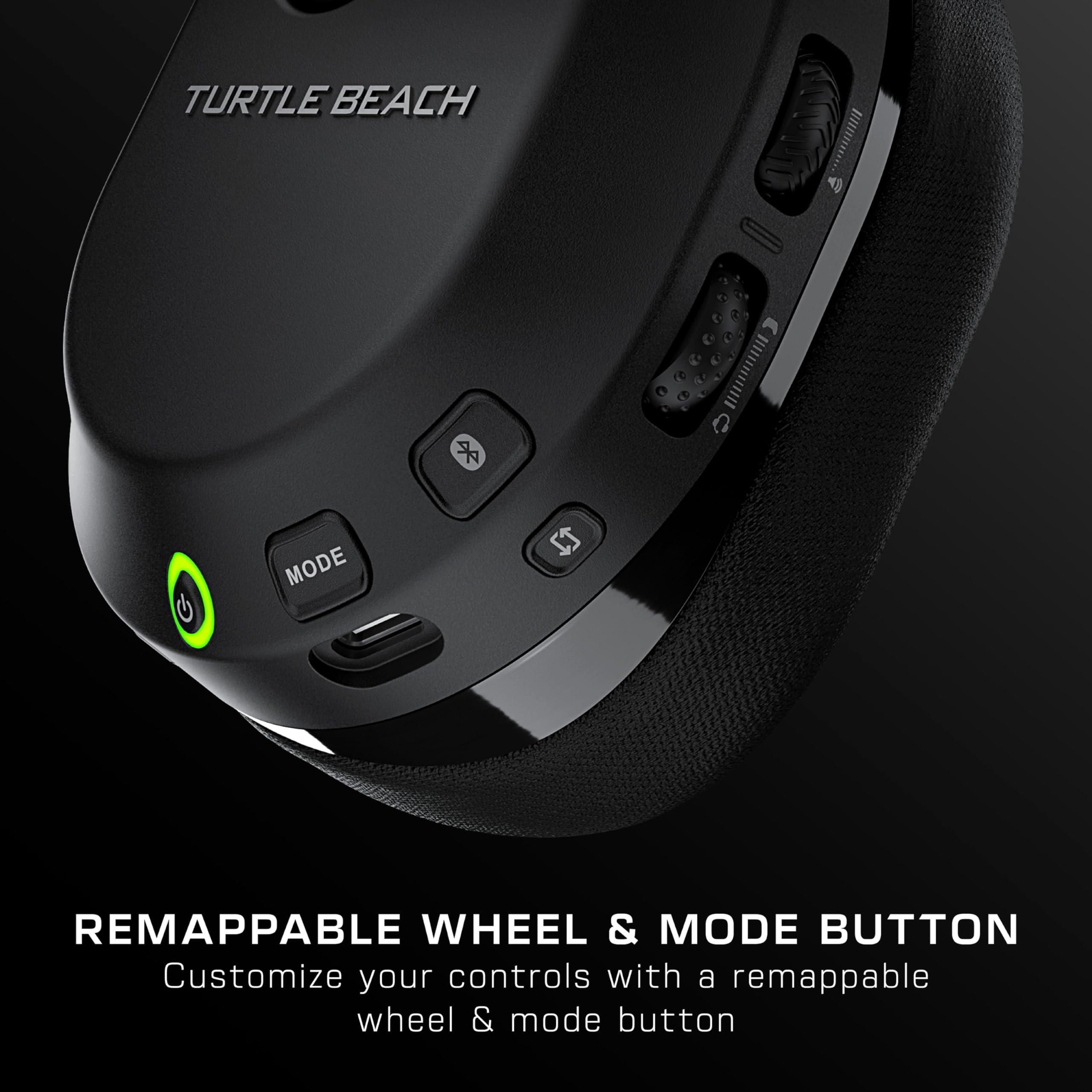 Turtle Beach Stealth 600 Wireless Multiplatform Amplified Gaming Headset for Xbox Series X|S, Xbox One, PC, PS5, PS4, & Mobile – Bluetooth, 80-Hr Battery, Noise-Cancelling Mic – Black - Image 7