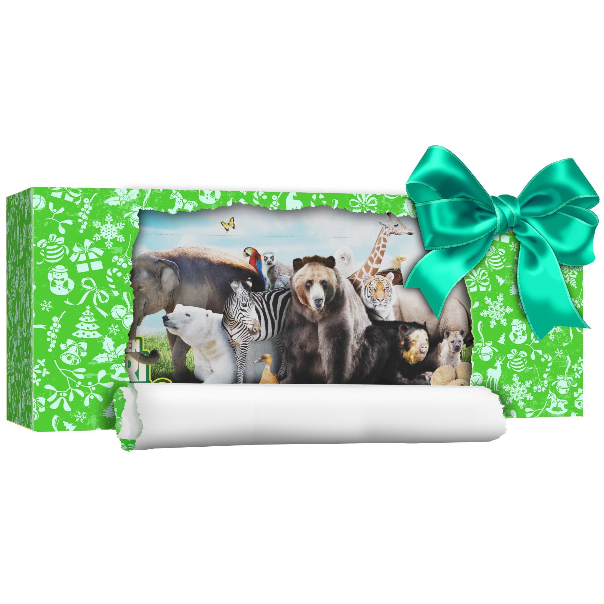 Dig a Dozen Egg Kit - Break Open 12 Eggs and Discover 12 Unique Cute Wild Safari Animals, with Learning Cards - Easter Archaeology Science STEM Gift for Kids - Image 7