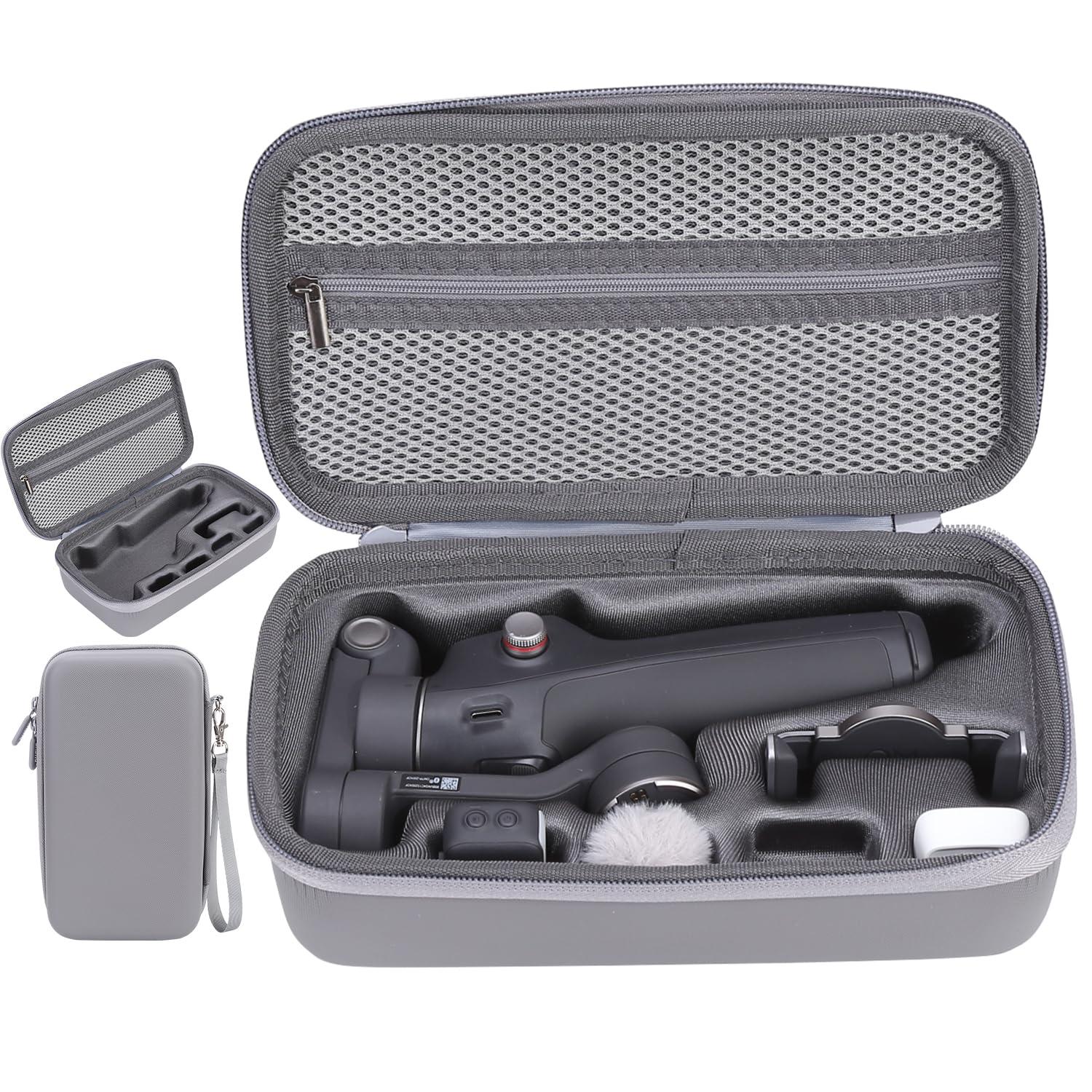FRONET Compact Travel Case for DJI Osmo Mobile 7/7P Smartphone Gimbal Stabilizer Accessories, Waterproof Storage Hand Bag Organizer Box for OM 7 Pro, Portable & Durable