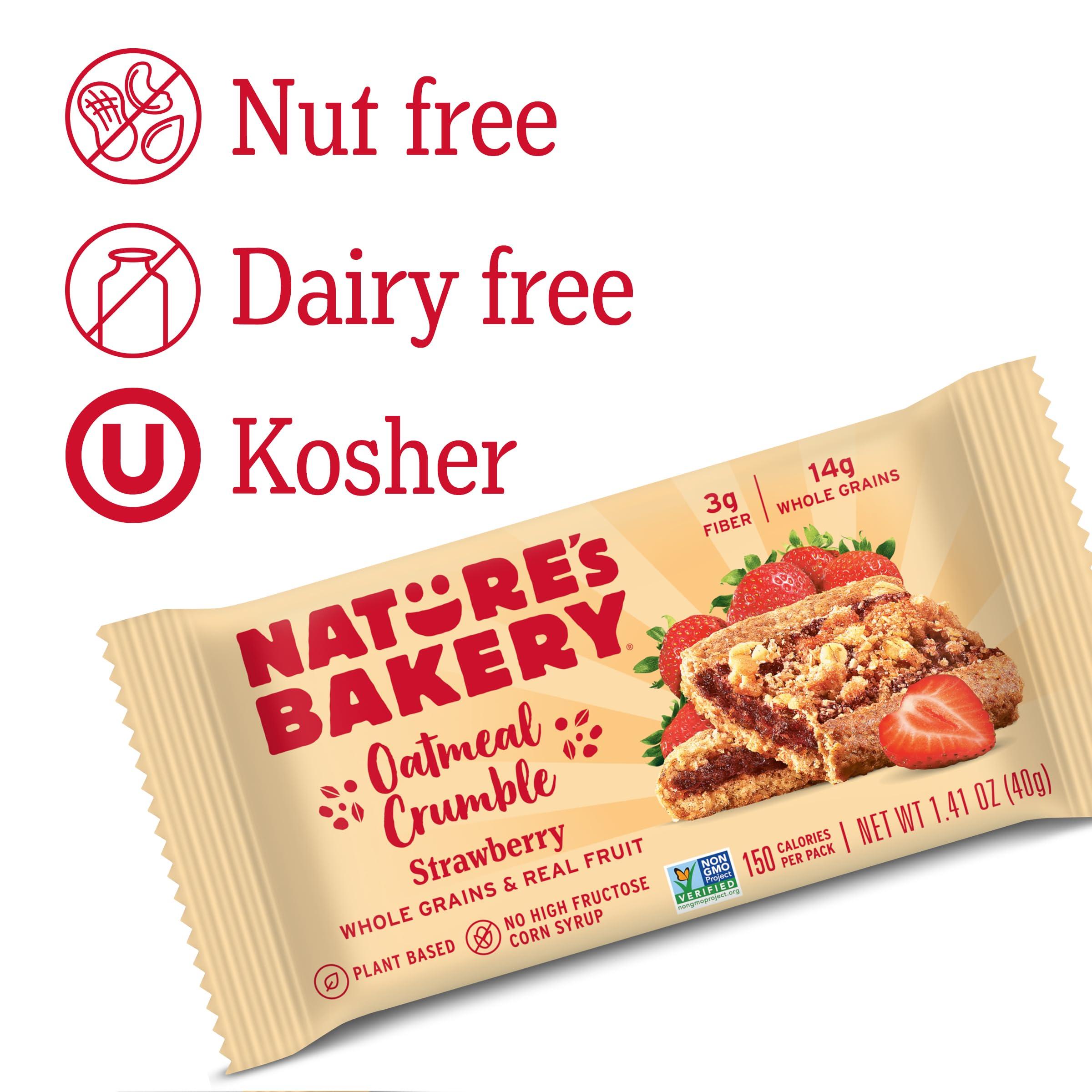 Nature's Bakery Oatmeal Crumble Strawberry Bars, 1.41 Oz, 6 Ct - Image 4