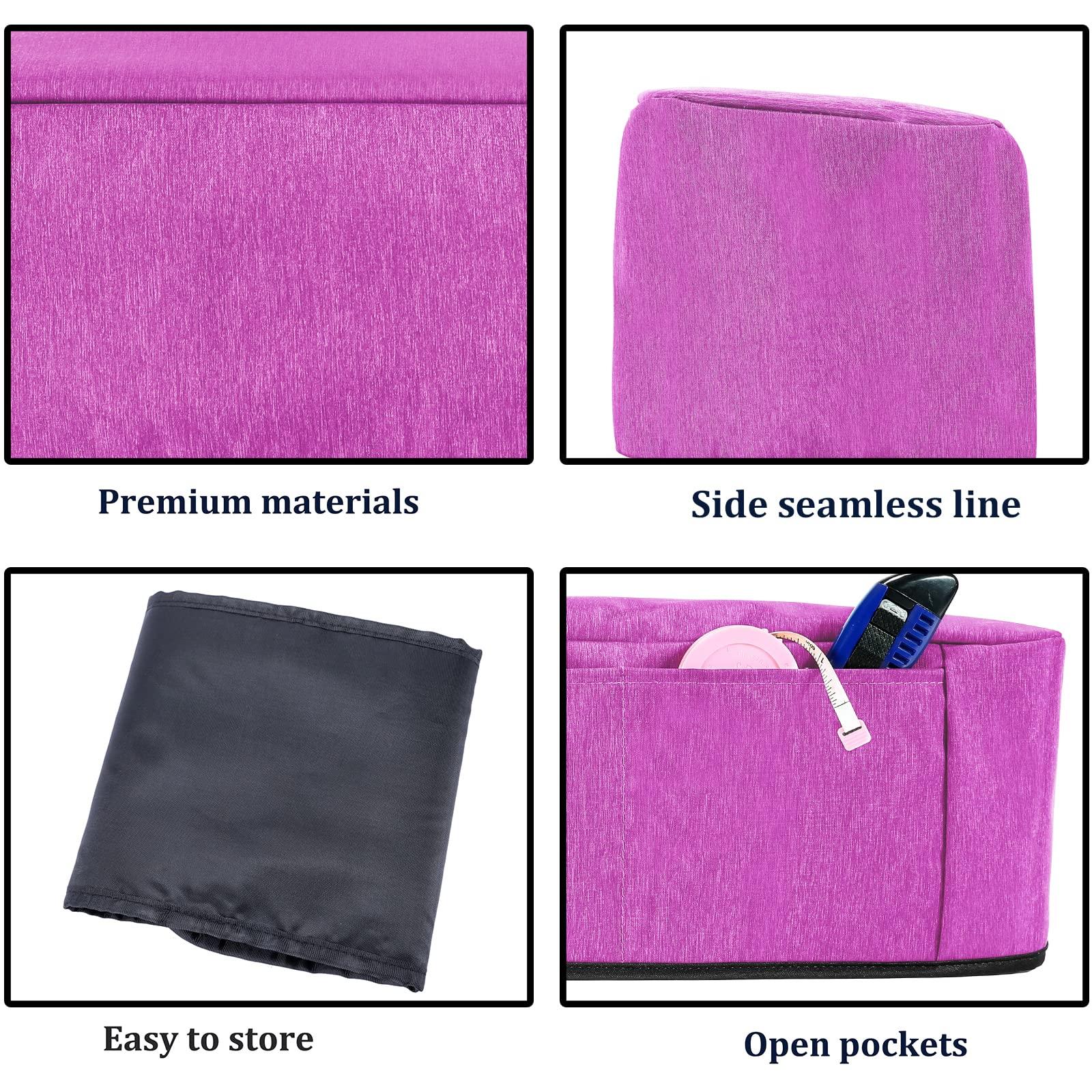 TRO&HOM Cover for Cricut Maker 3/Cricut Maker/Explore Air 2, Dust Cover With Pockets for Tools Cricut Accessories, Pens, Cicut Maker Circut Maker 3 Cover Scrapbooking Die-Cut Machine Cover - Image 5