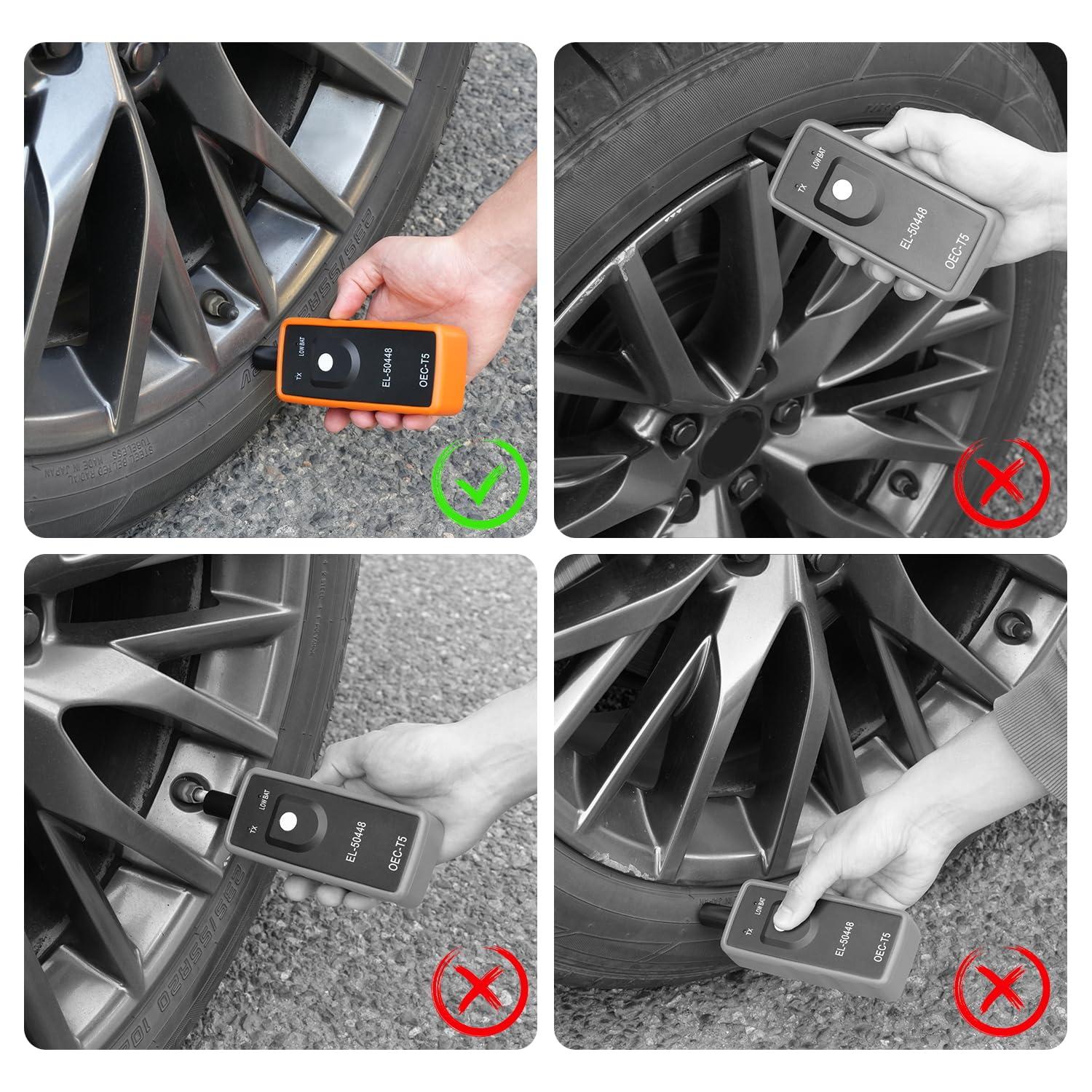 UYYE TPMS Relearn Tool, Tire Pressure Monitor System Sensor Activation Programming Tool,tpms Programming Tool, OEC-T5, 2025 Edition, Car Accessories - Image 6
