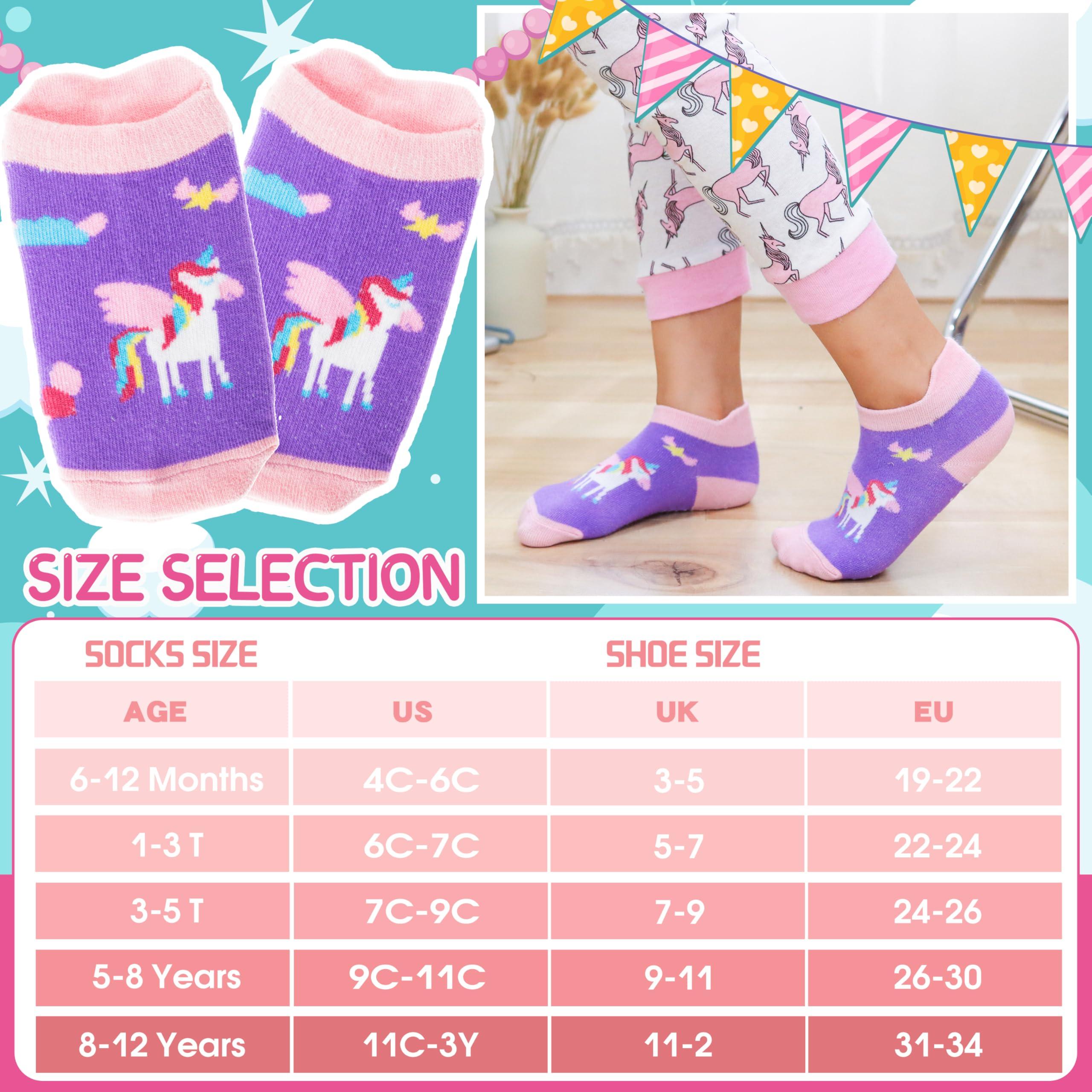 Welwoos Baby Girls Boys Toddlers Grips Socks Kids Non Slip Anti Skid Ankle Cotton No Show Socks with Grippers - Image 5