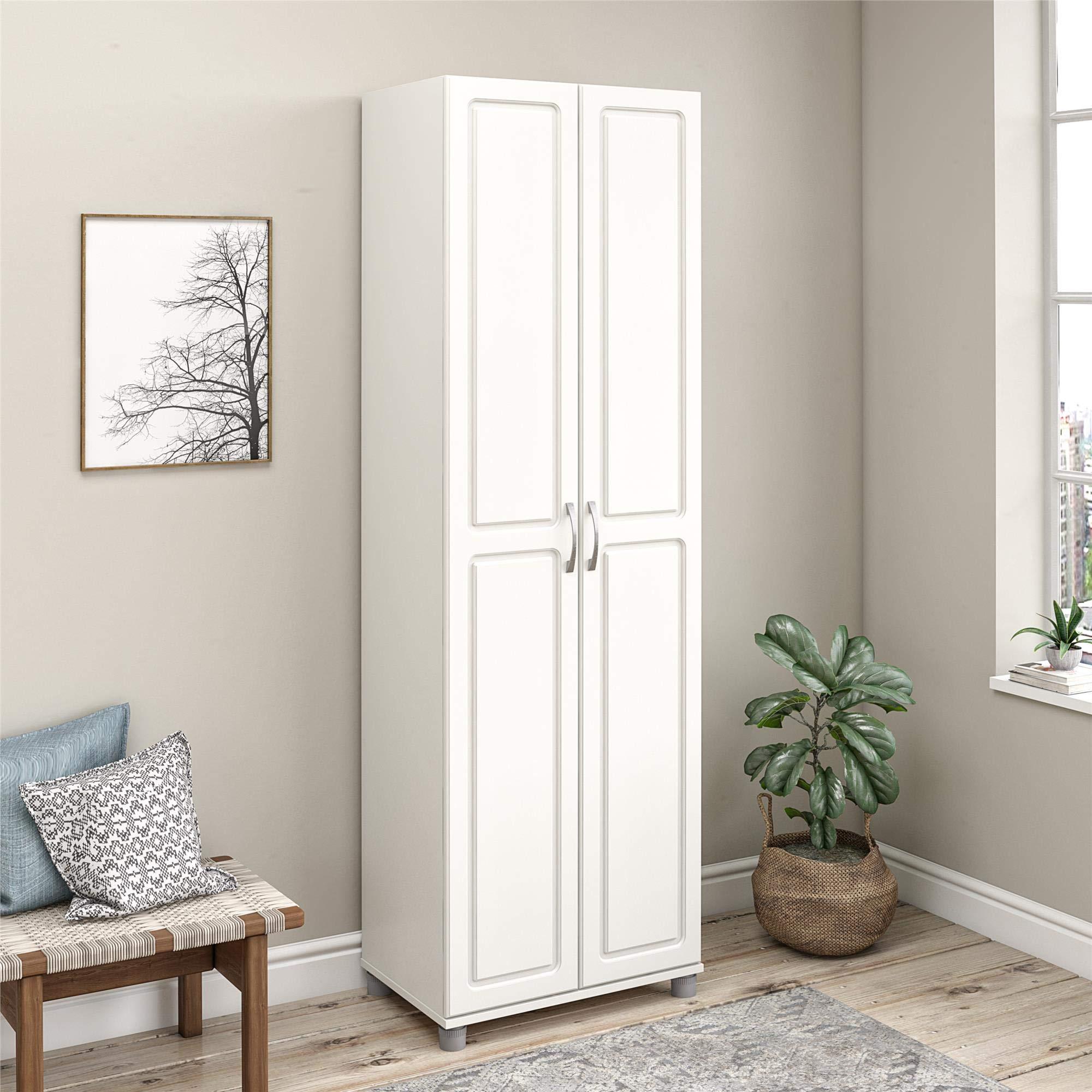 SystemBuild Evolution Kendall 24" Utility Storage Cabinet - White - Image 12