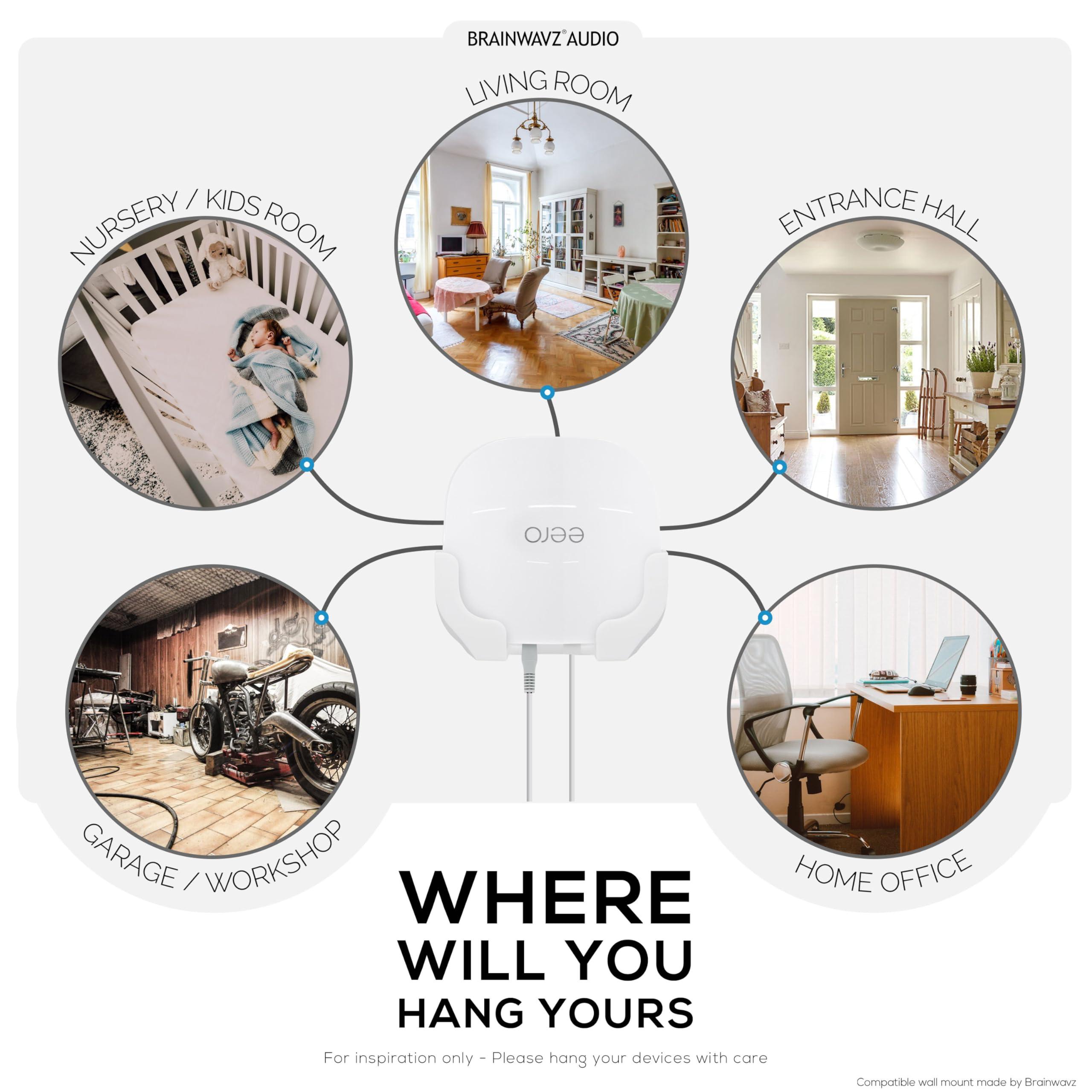 Drill Free Wall Mount for EERO Pro 6 & EERO Pro 6E Mesh WiFi Router (Not Compatible with Other EERO Models), Strong VHB Adhesive, Easy Install Holder Bracket, No Mess, Increase Range & Reduce Clutter - Image 7
