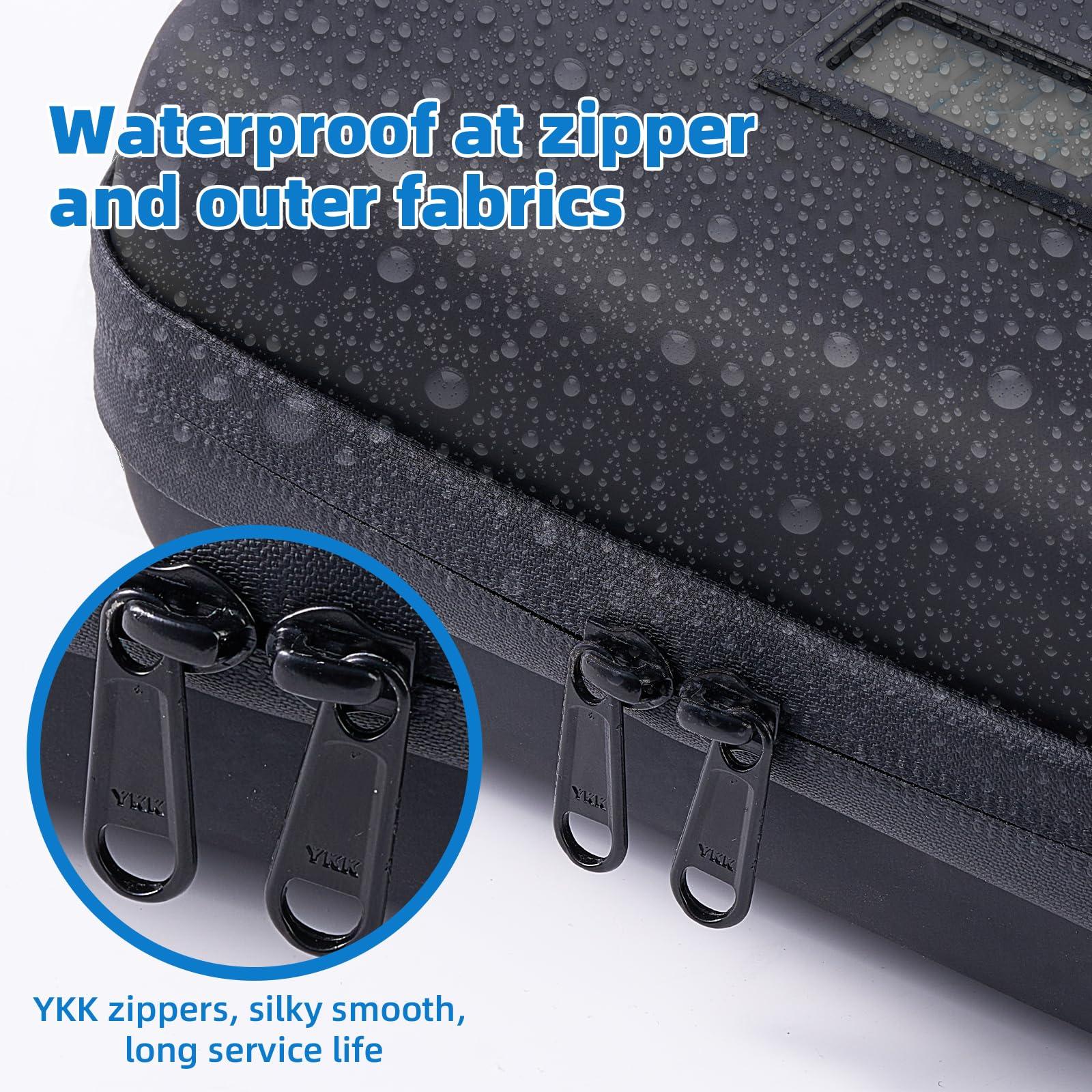 Gloinsu 24h Insulin Cooler Travel Case TSA Approved - Medication Diabetic Cooler with Thermometer Temperature Display | Refrigerated Medicine Organizer Bag with 2 Ice Packs for Travel - Image 7