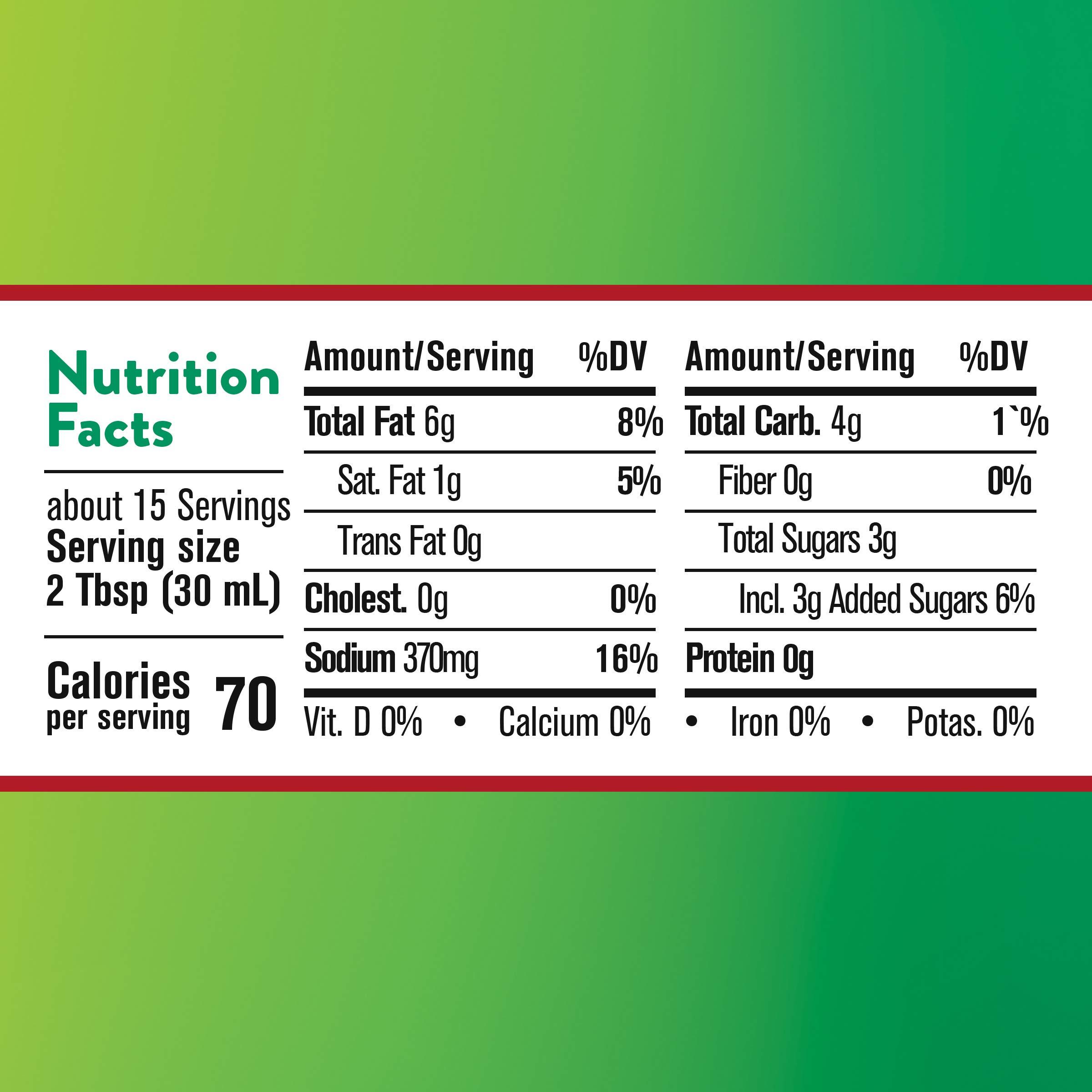 Wish-Bone Zesty Robusto Italian Salad Dressing, 15 FL OZ - Image 10