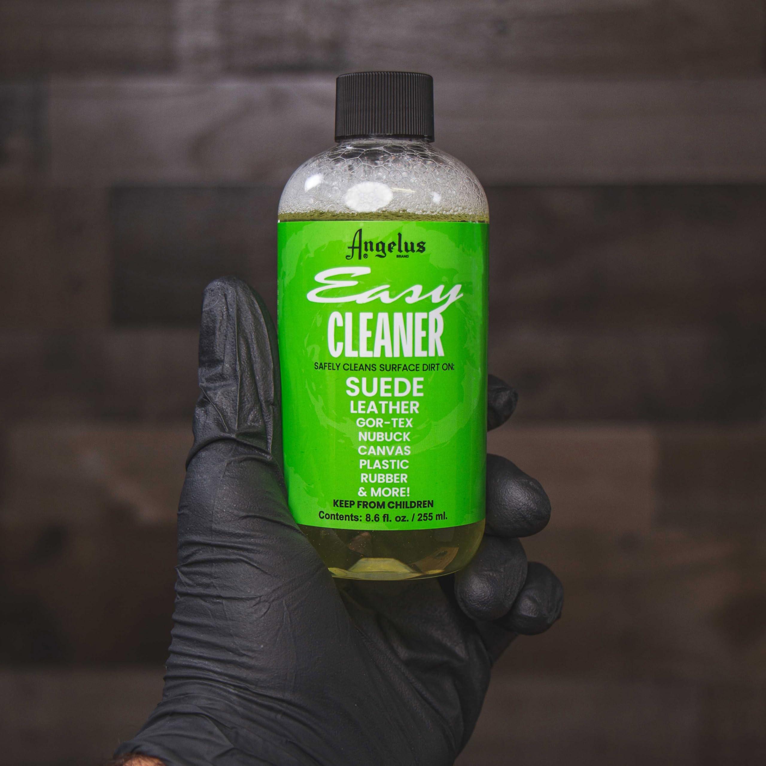 Angelus Easy Cleaner, Premium Shoe Cleaner, Safe for Sneakers, Leather, Suede, Canvas, and More – Removes Dirt and Stains | Made in USA - 8.6 fl oz - Image 4
