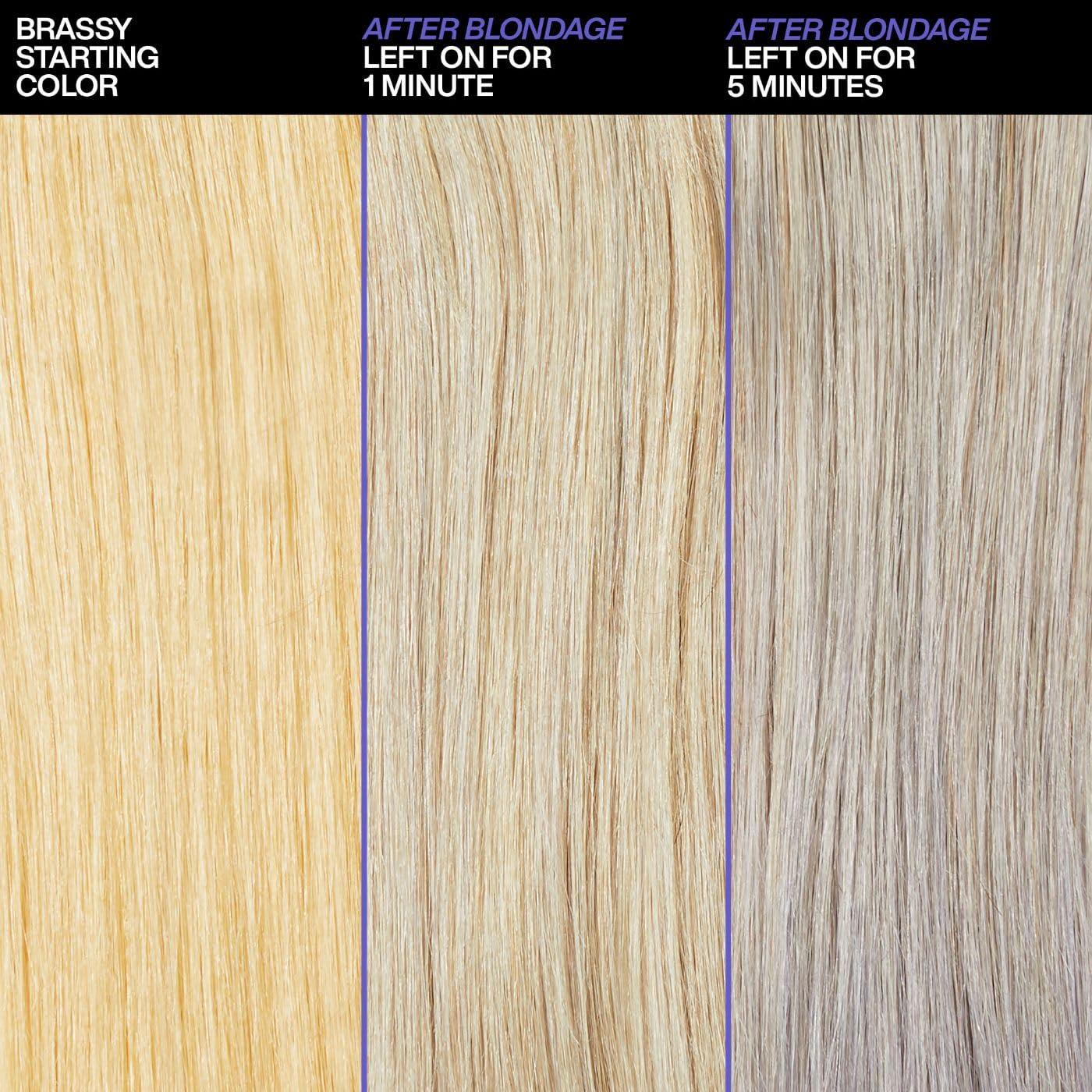 Redken Blondage Purple Shampoo and Conditioner Set For Blonde & Highlighted Hair - Neutralizes Brass & Moisturizes Hair With Pure Violet Pigments, Color Depositing, 10.1 Fl Oz (Pack of 2) - Image 11