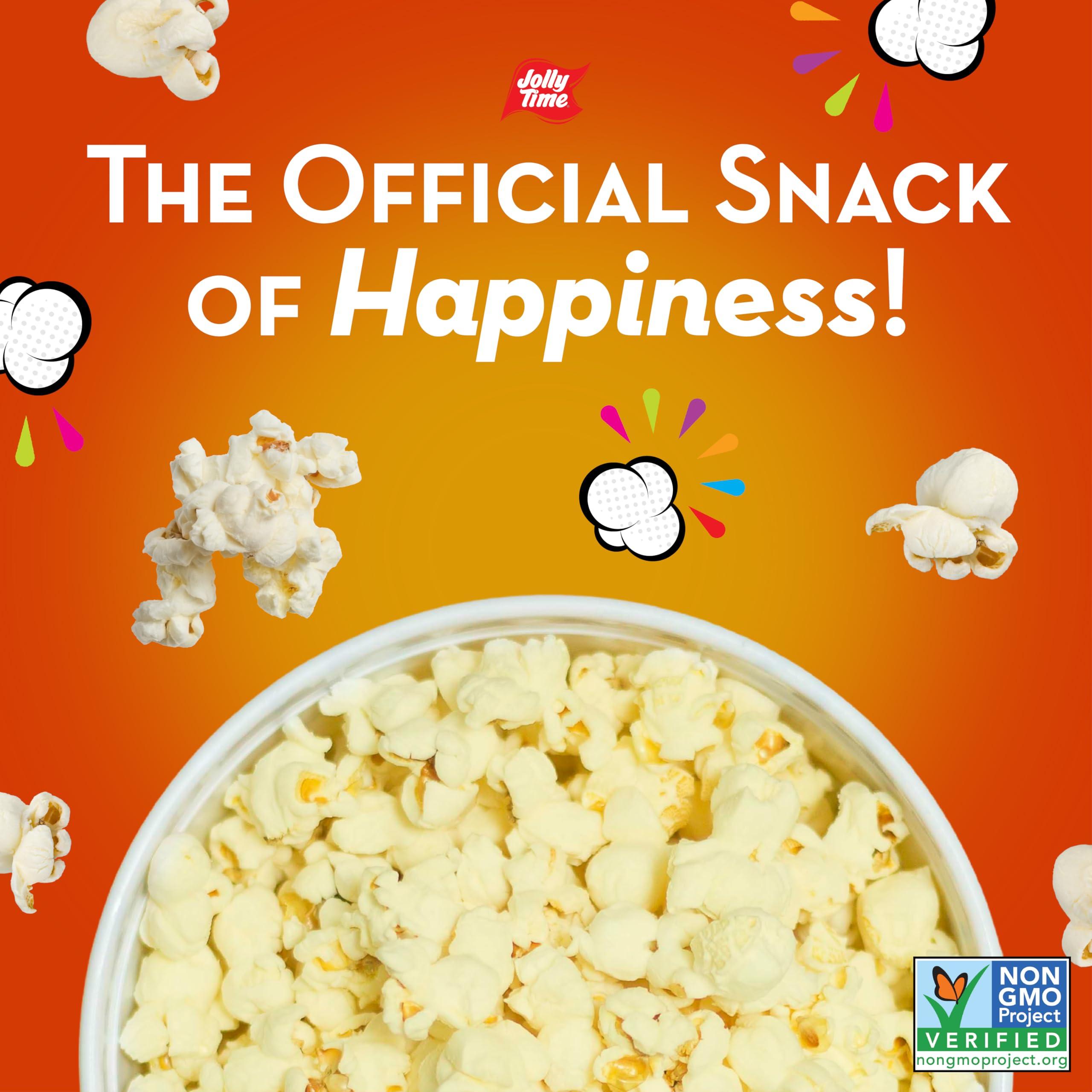 Jolly Time Healthy Pop Microwave Popcorn, 1.2oz Personal Bag, 10 Bags Per Carton (Healthy Pop 100's - Butter & Sea Salt,1.2 Ounce (Pack of 30)) - Image 7