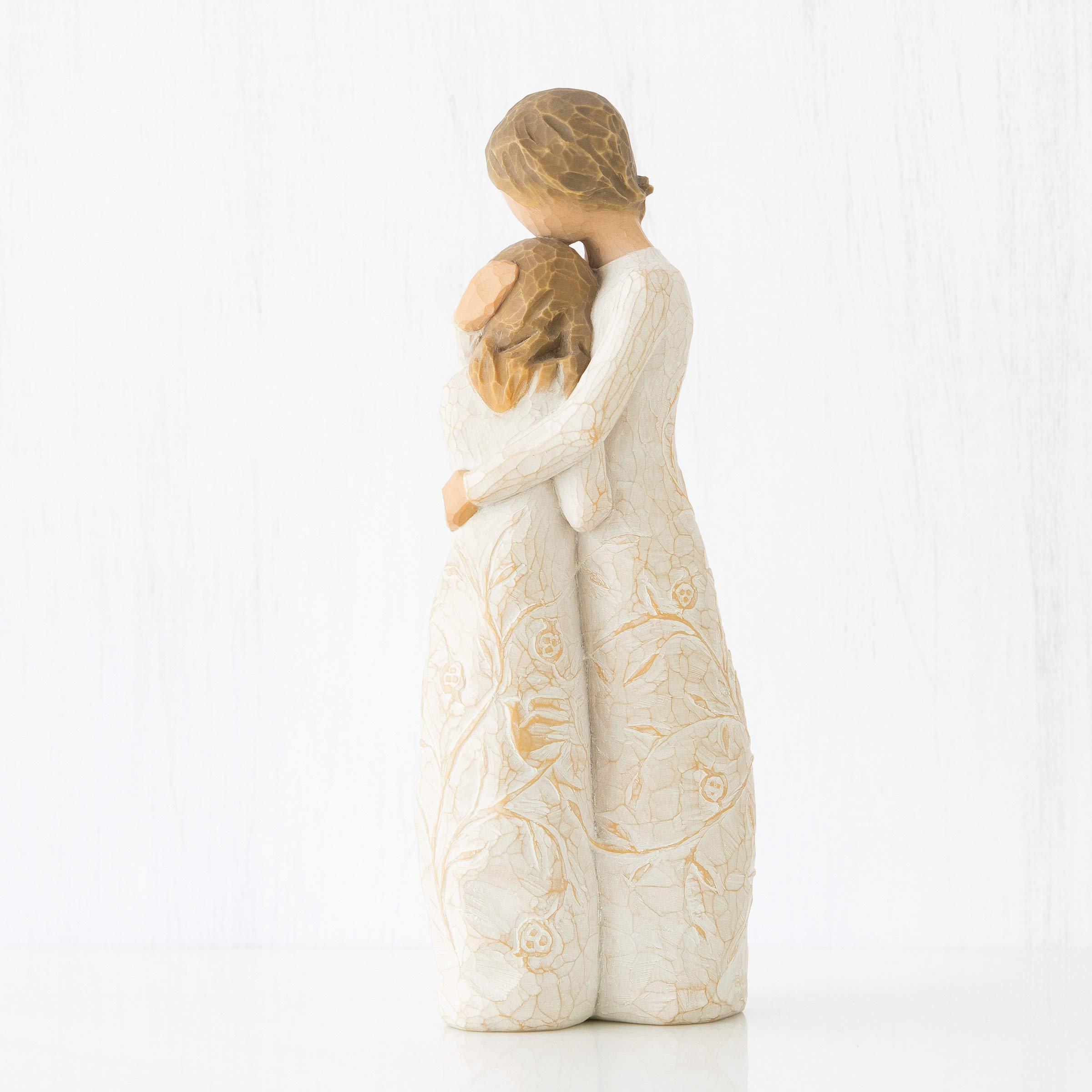 Willow Tree Close to me, Apart or Together, Always Close to me, Expresses Loving Relationships Between Mother and Daughter, Sisters or Friendships, Sculpted Hand-Painted Figure - Image 2