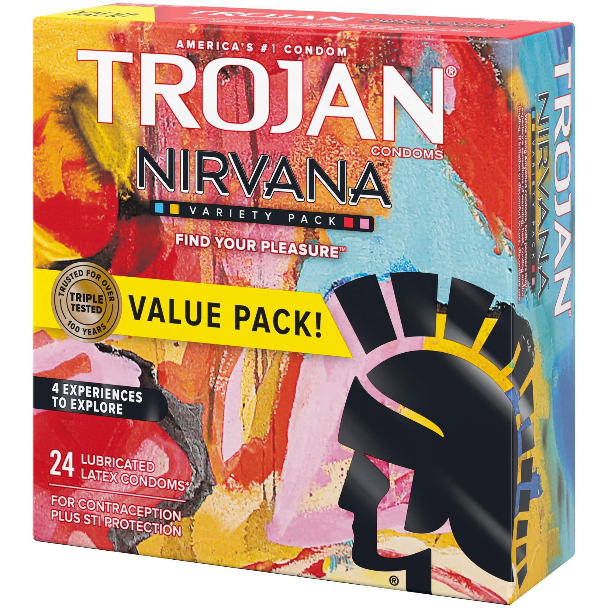 Trojan Nirvana Collection Variety Pack Condoms - 24 count - Image 7