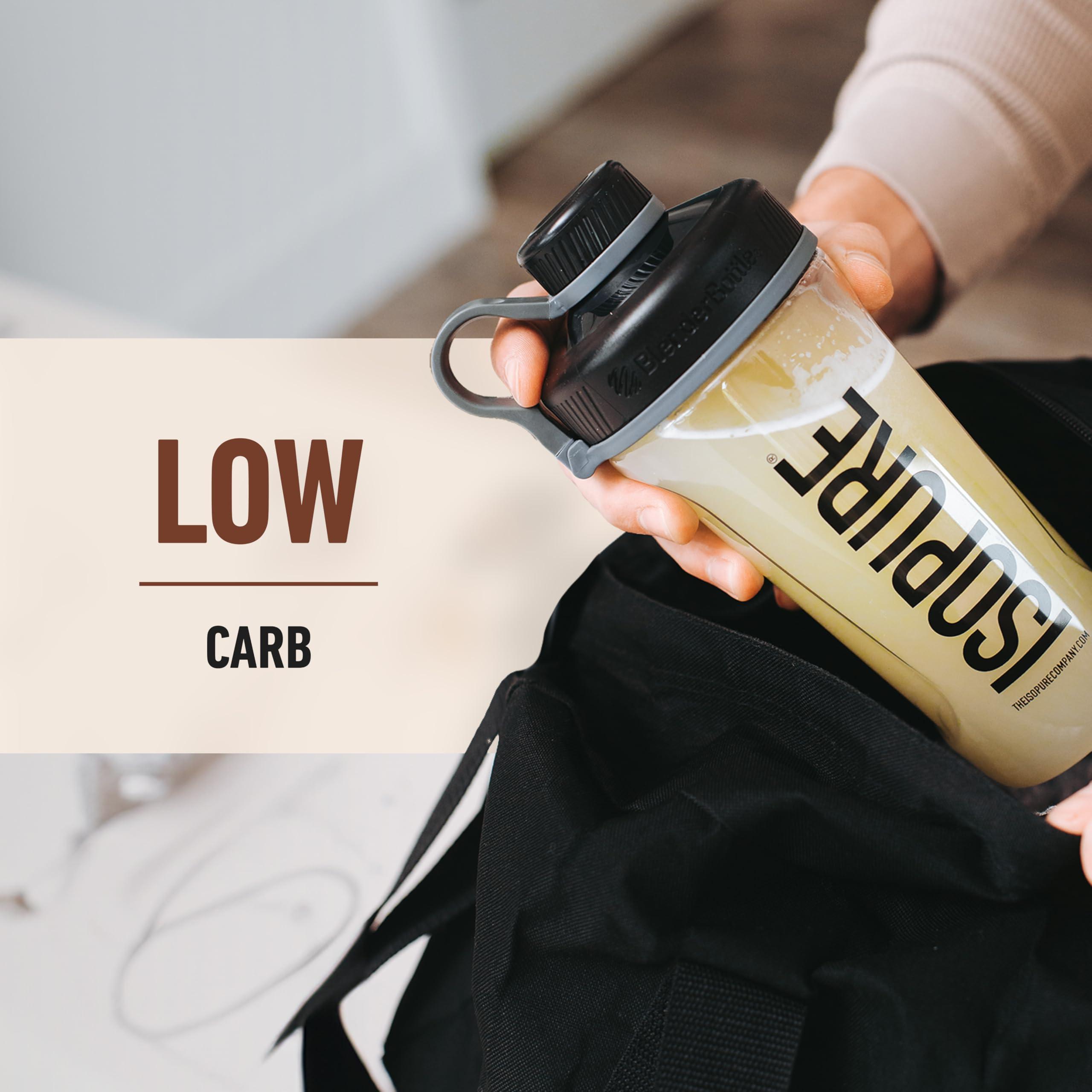 Isopure Low Carb 100% Pure Whey Isolate Protein Powder, Lactose Free, Gluten Free, With Vitamins, Dark Chocolate, 25g Protein Per Serving, 1 Lb, 14 Servings (Packaging May Vary) - Image 6
