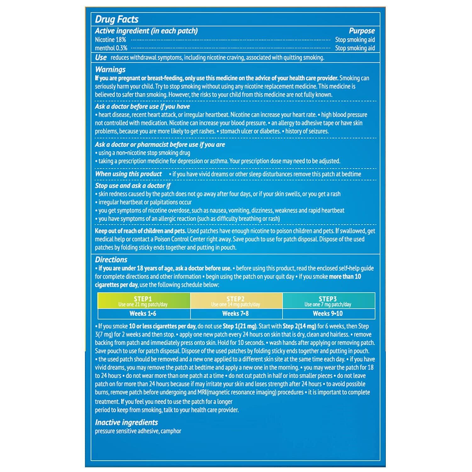 Nicotine Patches to Help Quit Smoking, Stop Smoking - Delivered Over 24 Hours Nicotine Transdermal System to Stop Smoking Aids That Work (Stop Smoking 21mg [Step 1]) - Image 2