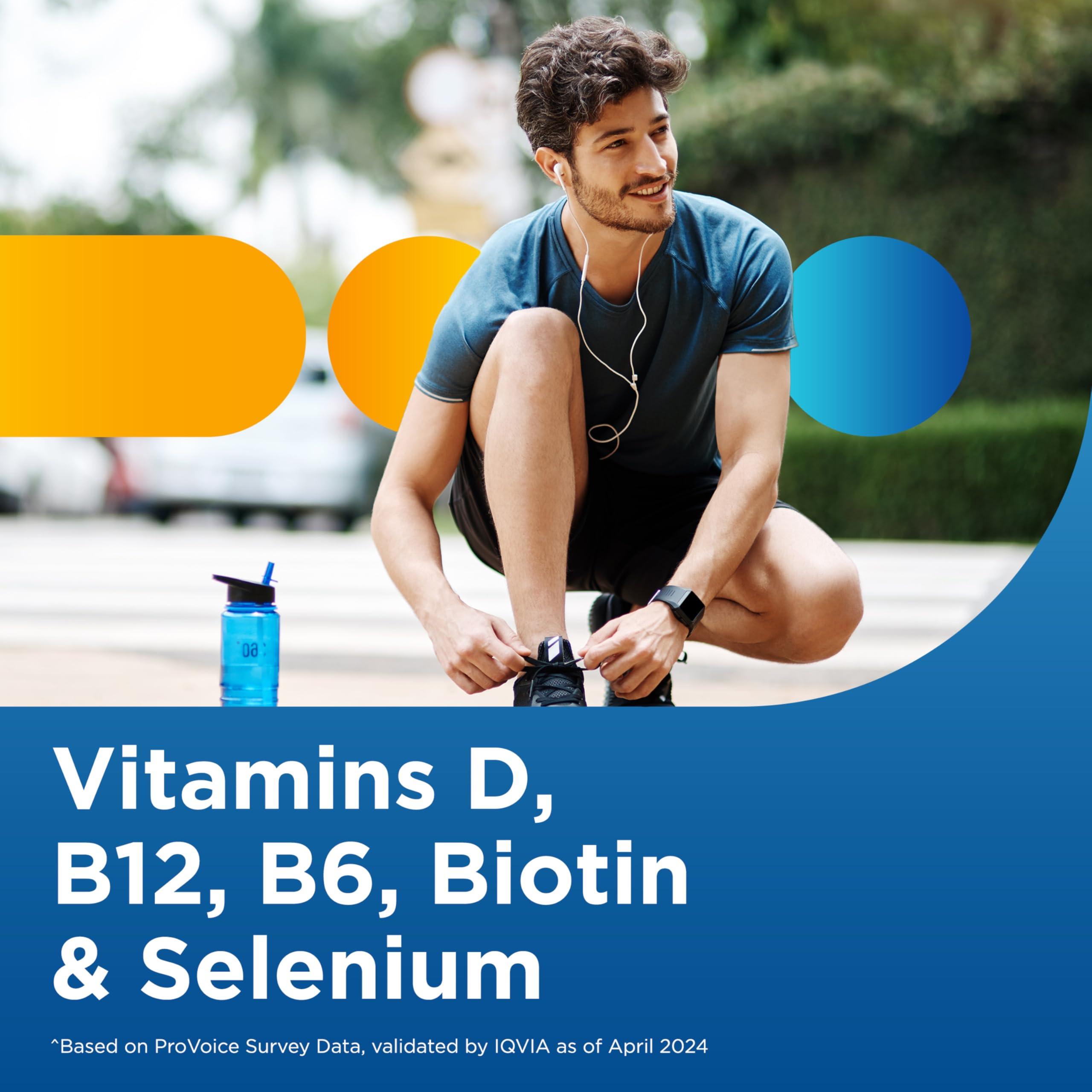 Centrum Multivitamin for Men, Multivitamin/Multimineral Supplement with Vitamin D3, B Vitamins and Antioxidants, Gluten Free, Non-GMO Ingredients - 200 Count - Image 2