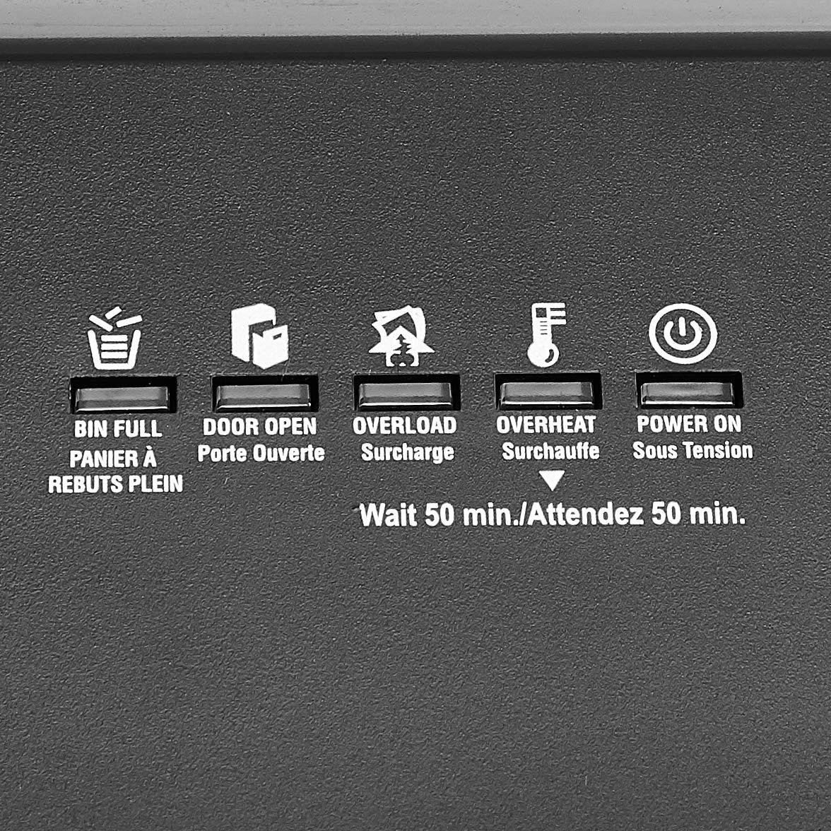 Amazon Basics 24 Sheet Cross Cut Paper, CD and Credit Card Home Office Shredder with Pullout Basket, Black - Image 4