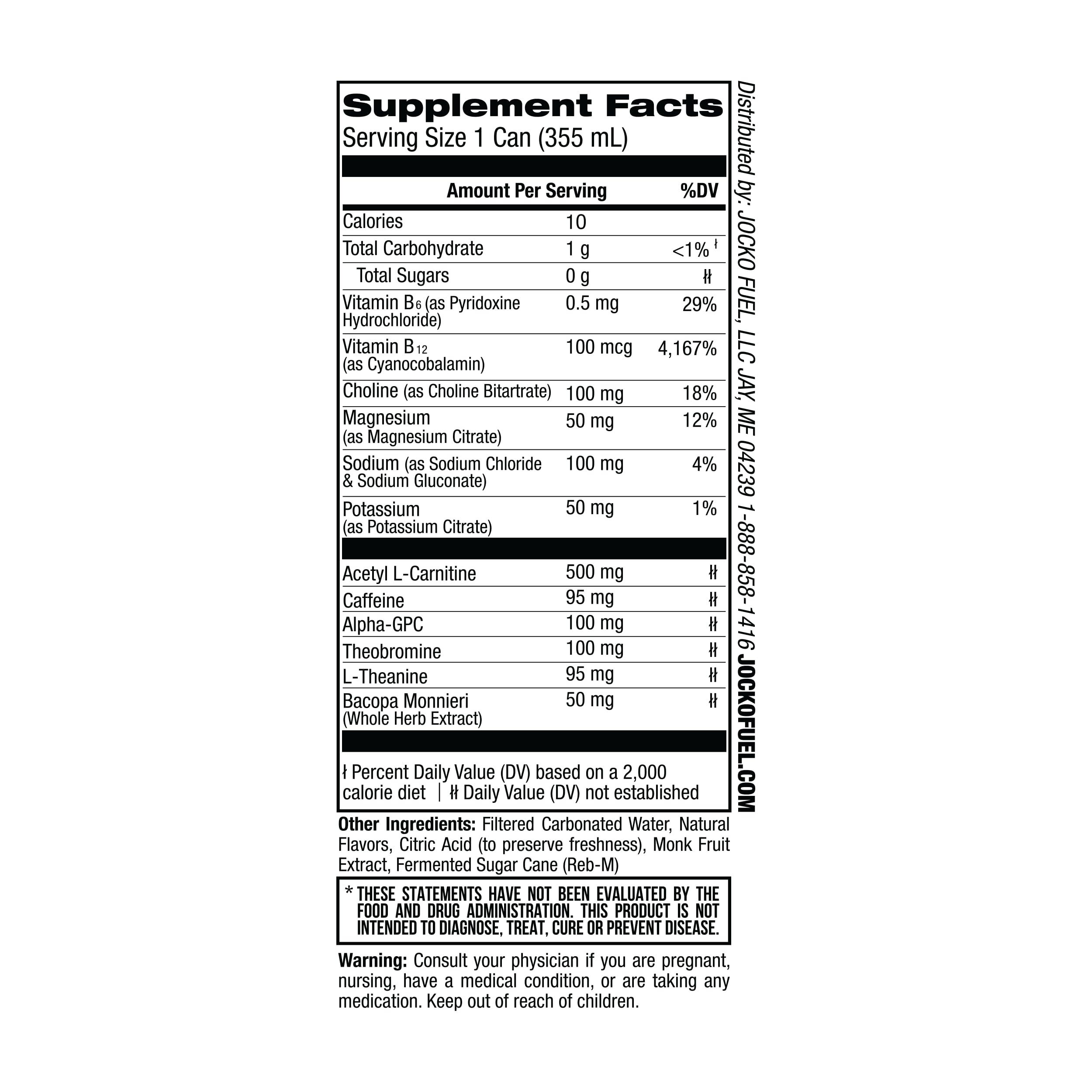 Jocko GO Energy Drink (Afterburner Orange) - Keto, Vitamin B12, Vitamin B6, Electrolytes, L Theanine, Magnesium- Energy Boost, Sugar Free Nootropic Monk Fruit Blend - 12 Pack - Image 2