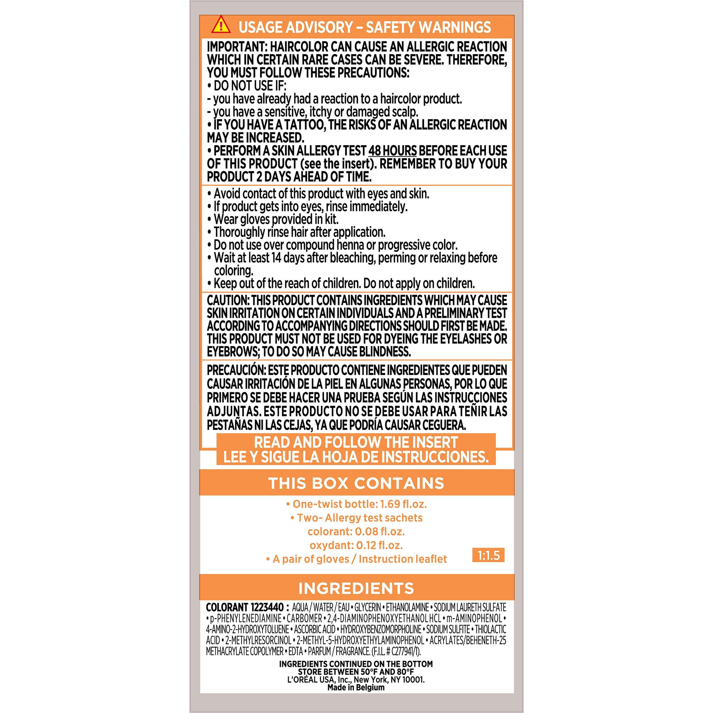 L’Oreal Paris Men Expert One Twist Mess Free Permanent Hair Color, Mens Hair Dye to Cover Grays, Easy Mix Ammonia Free Application, Dark Brown 03, 1 Application Kit - Image 3