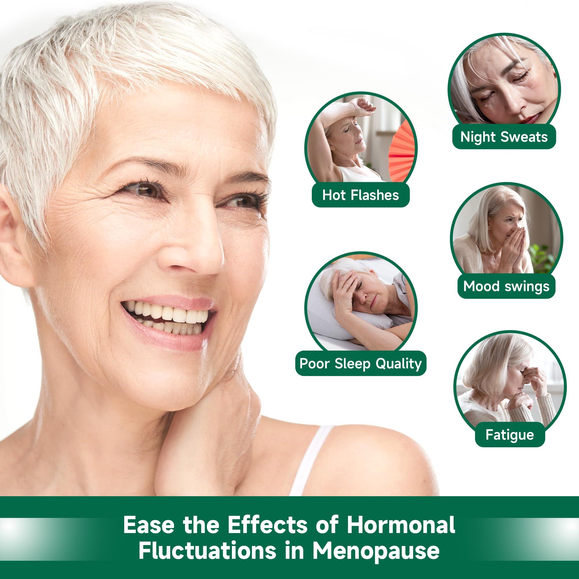 Wild Yam Cream for Hormone Balance: Natural Formula for Hot Flashes Night Sweats - Estrogen Progesterone Free 2 OZ - Image 2