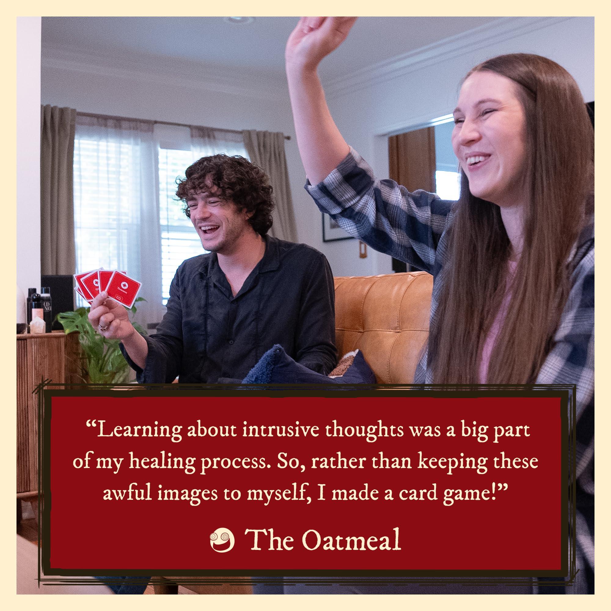 Exploding Kittens Horrible Therapist: Extra Horrible Edition 3-8 Players - Ages 17+ - 15 Minutes to Play - Comic Building Card Game - Ideal for Party, Family Game Night - White - Image 9