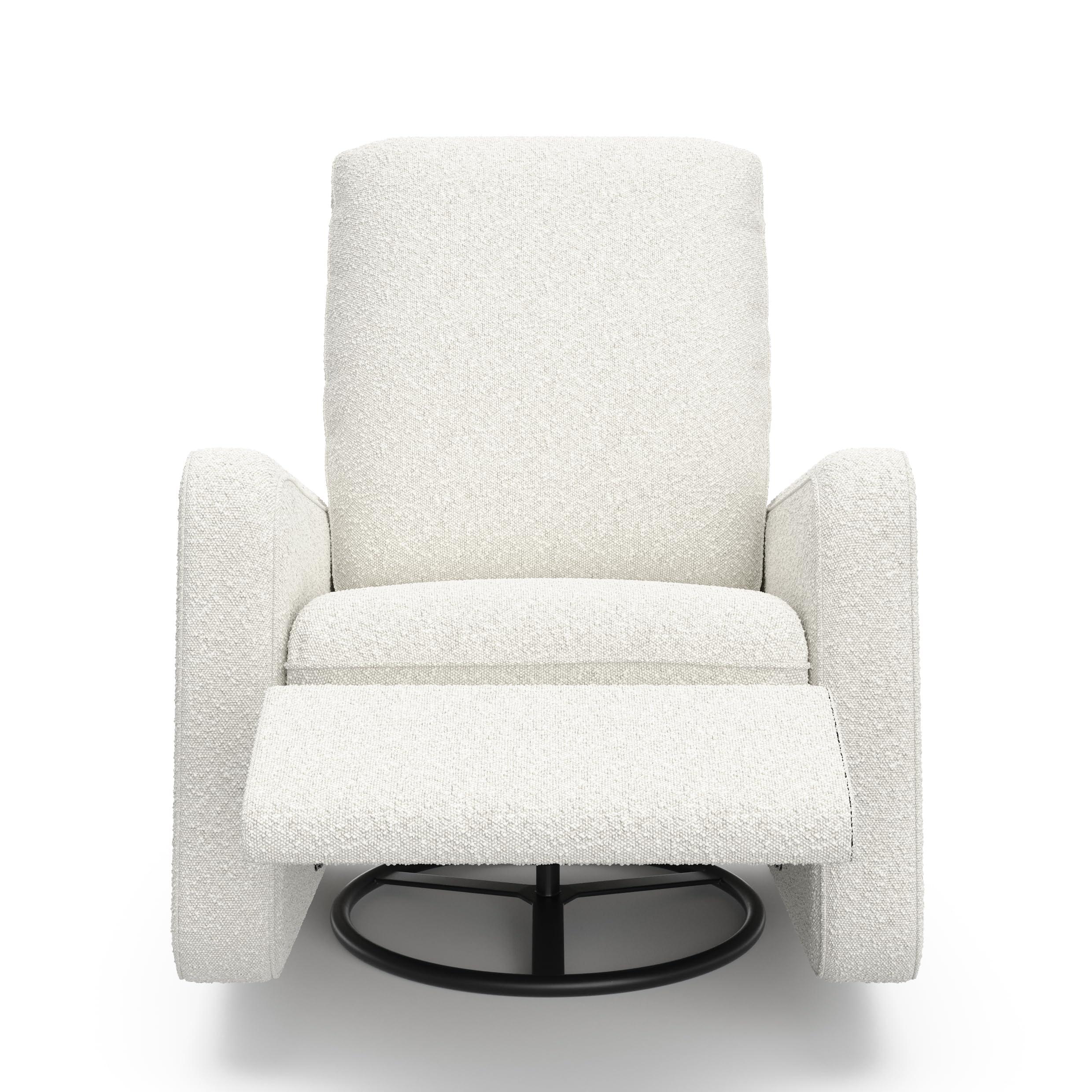 Graco Teddi Power Recliner Swivel Glider (Ivory Boucle) – Electronic Power Recline, USB-A & USB-C Charger, Premium Cushioning & Comfort - Image 11