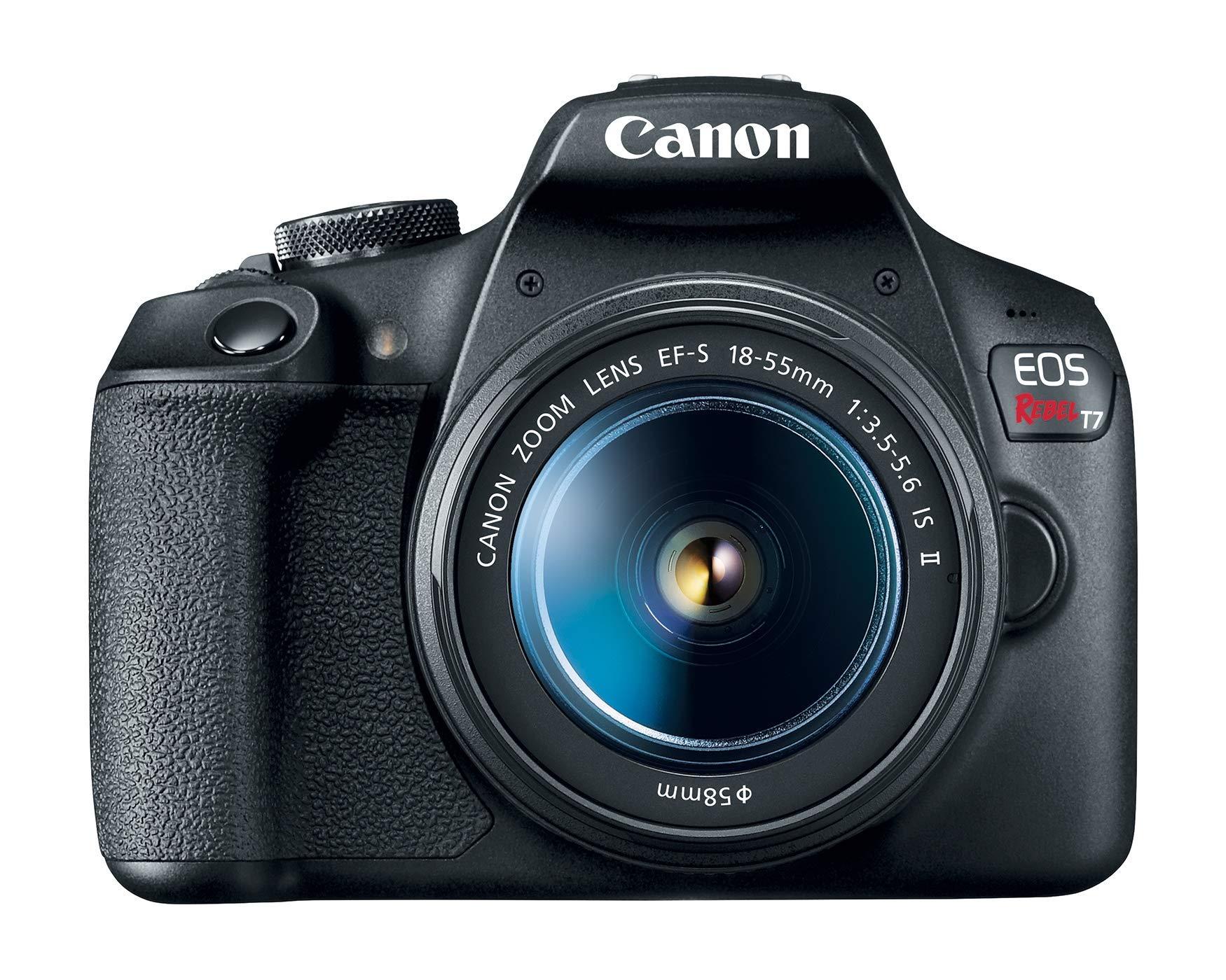 Canon EOS Rebel T7 DSLR Camera with 18-55mm Lens (Black) - Image 3