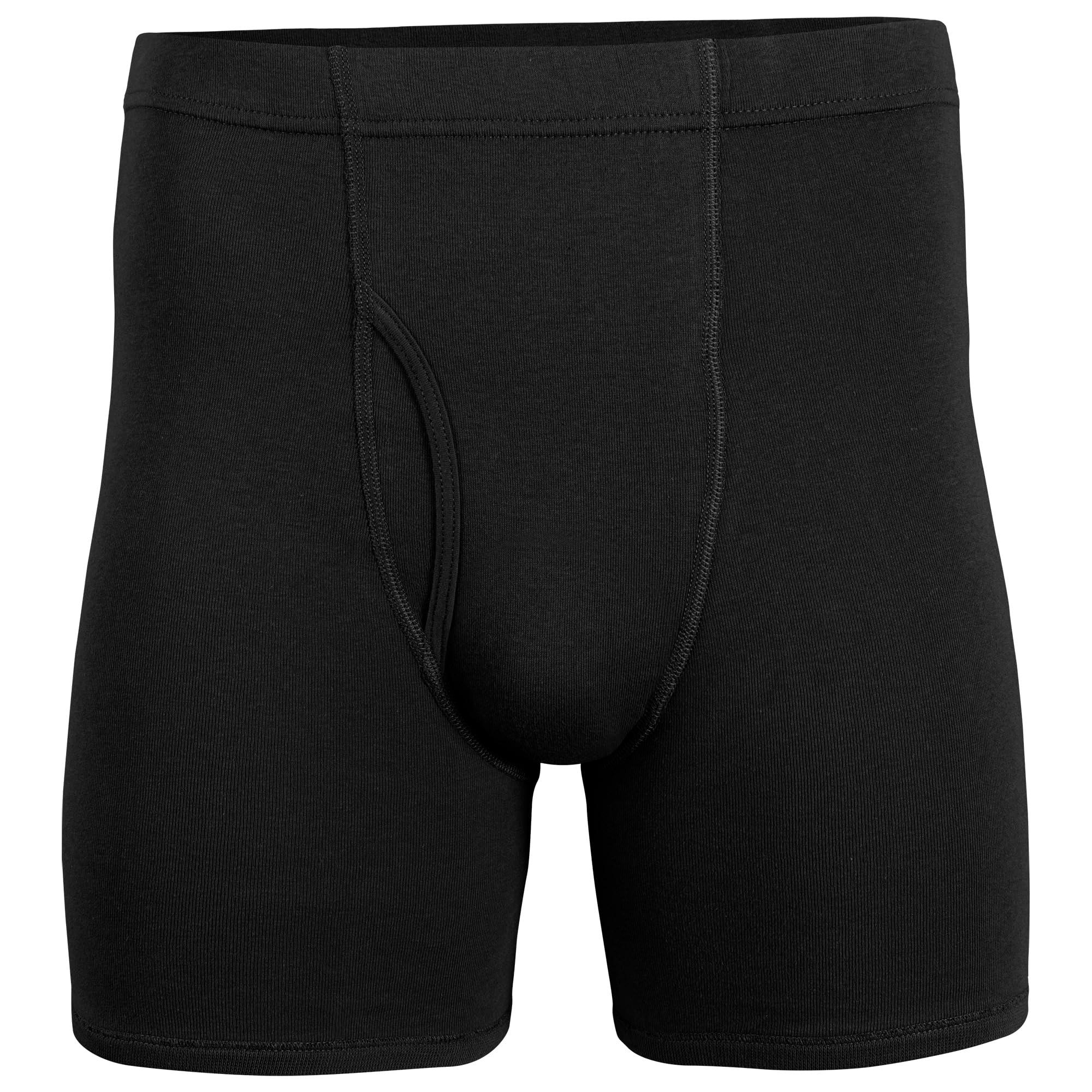 Gildan Men's Underwear Covered Waistband Boxer Briefs, Multipack - Image 4